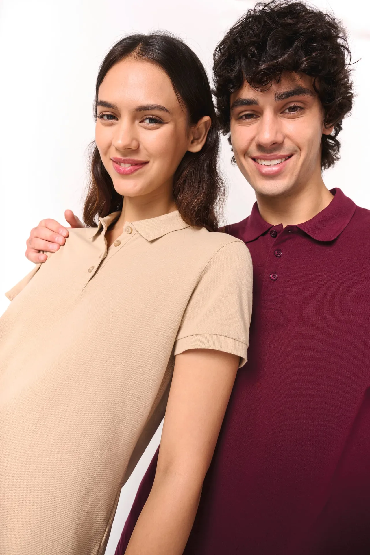 Damen Piqué-Poloshirt