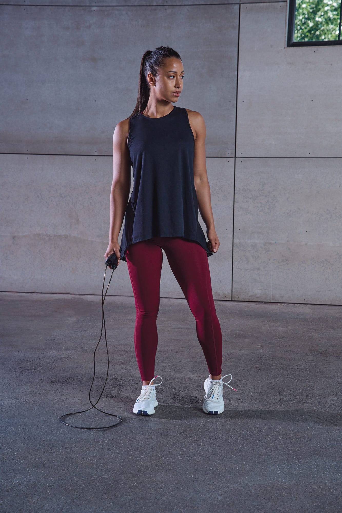 Tanktop mit Rückenschlitz