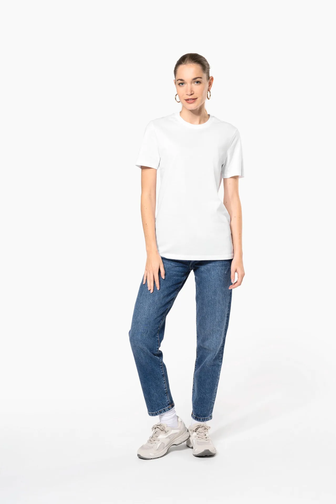 Kurzarm-T-Shirt mit Rundhalsausschnitt, Unisex