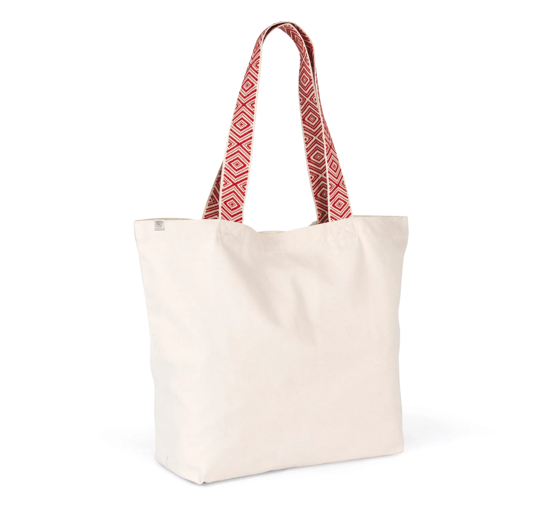 Große, recycelte Shoppingtasche