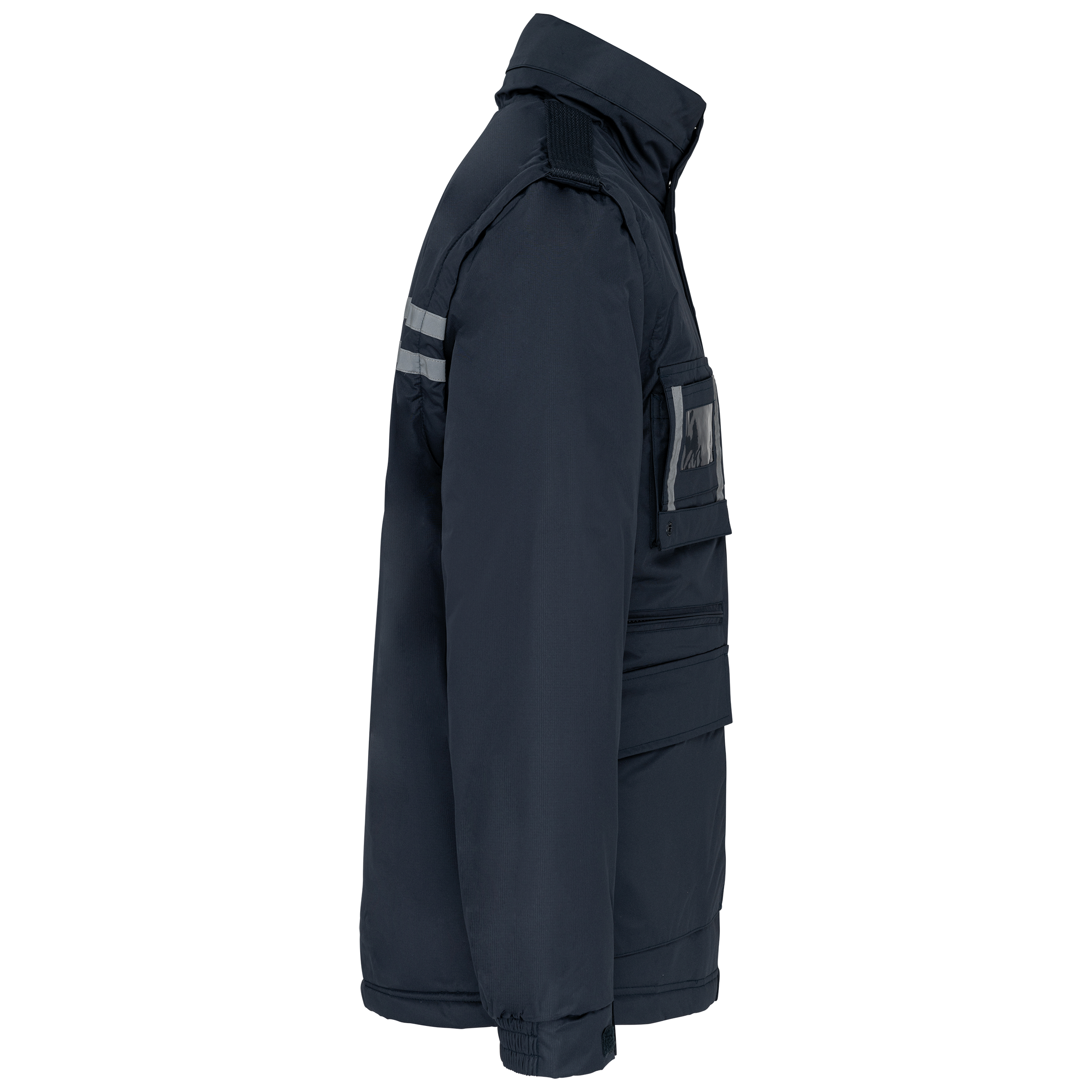 Workwear Parka mit abtrennbaren Ärmeln