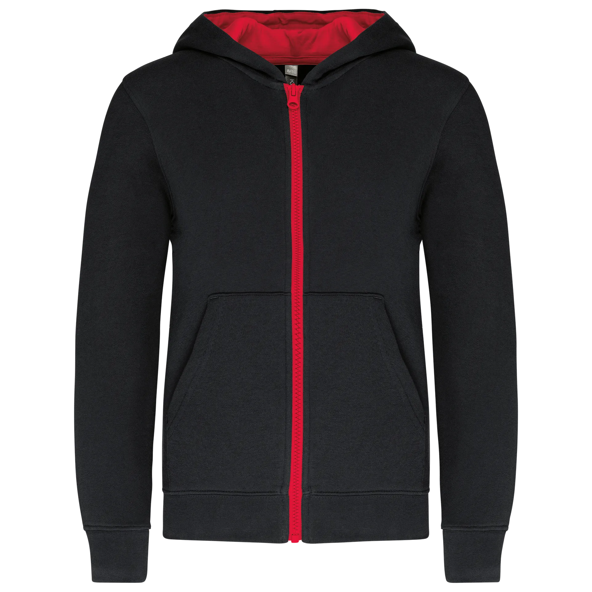 Kinder KAPUZENSWEATSHIRT mit Reißverschluss