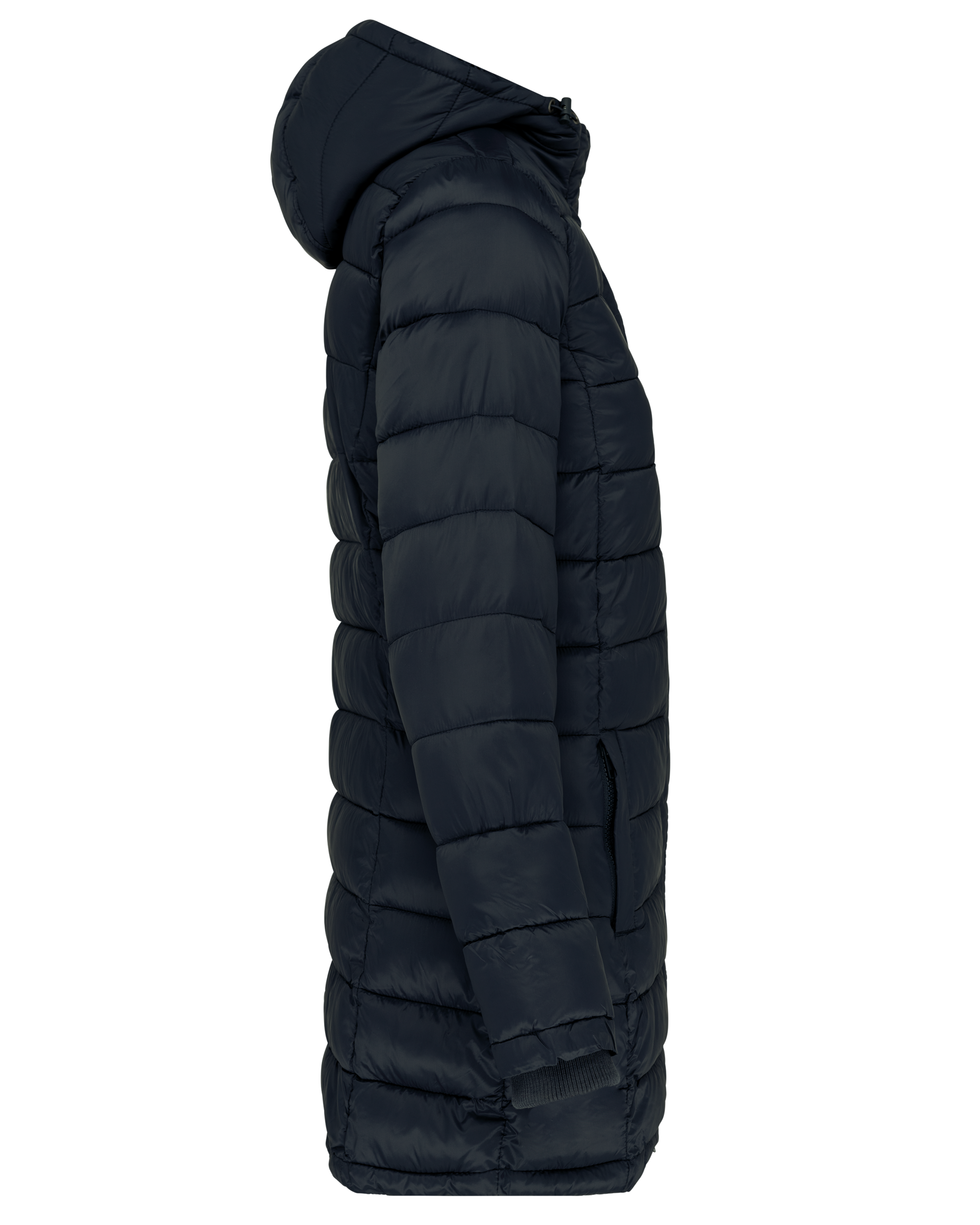 Leichter Damen-Daunenparka mit Kapuze