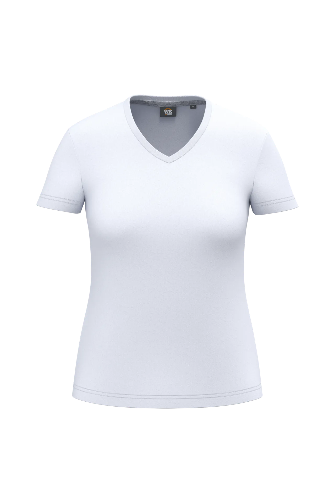 Antibakterielles, umweltfreundliches T-Shirt mit V-Ausschnitt für Damen