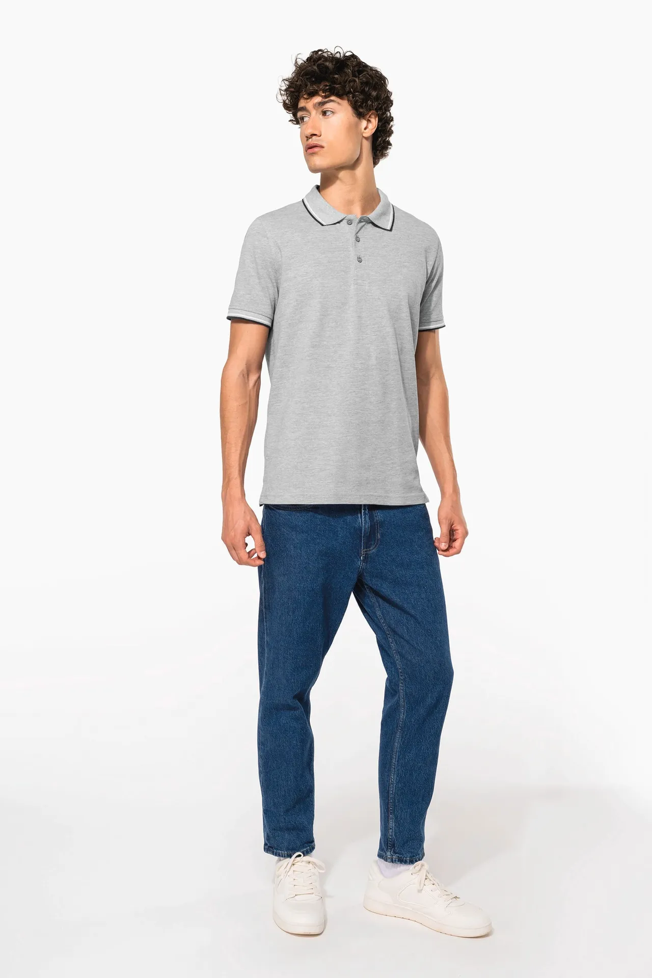 Herren Piqué Poloshirt Kurzarm