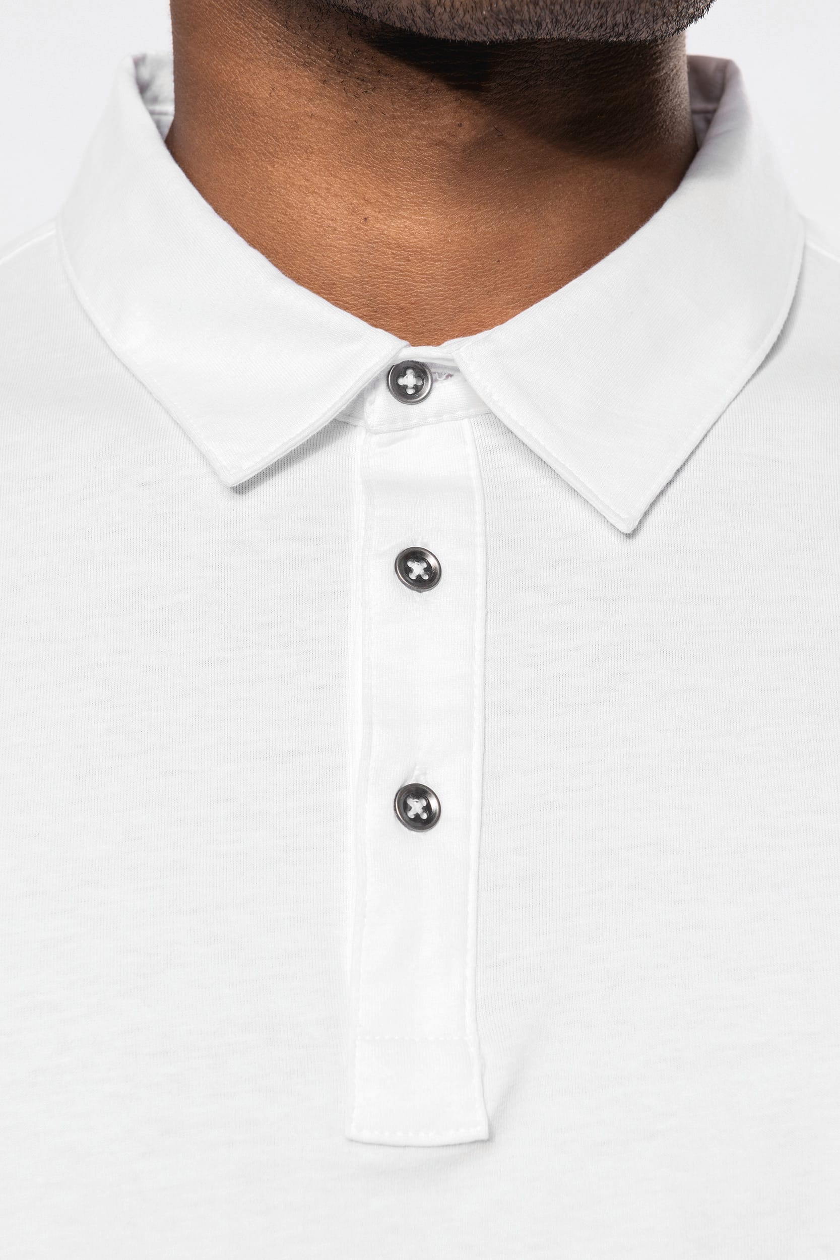 Jersey-Kurzarm-Polohemd für Herren