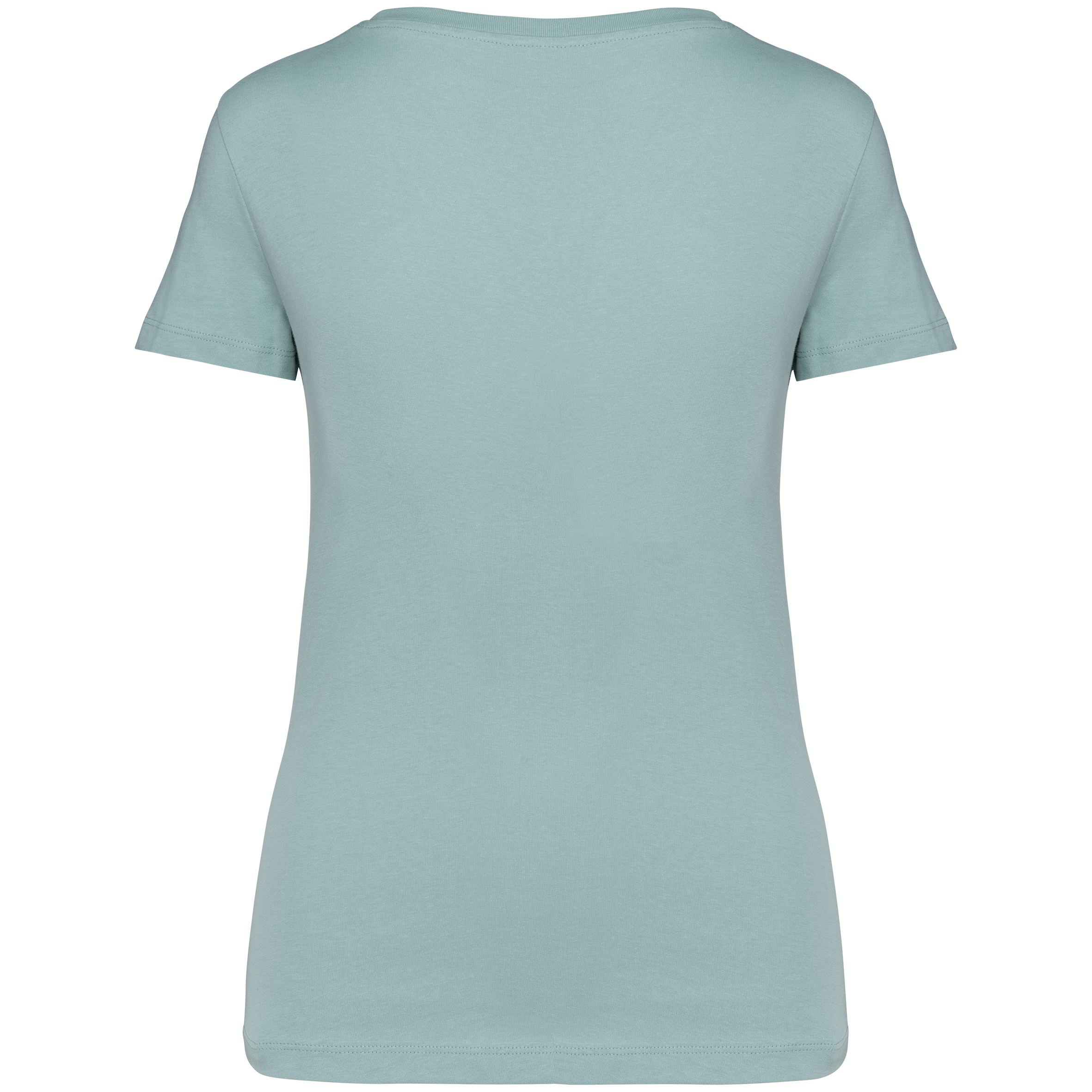 Damen Umweltfreundliches T-Shirt mit V-Ausschnitt