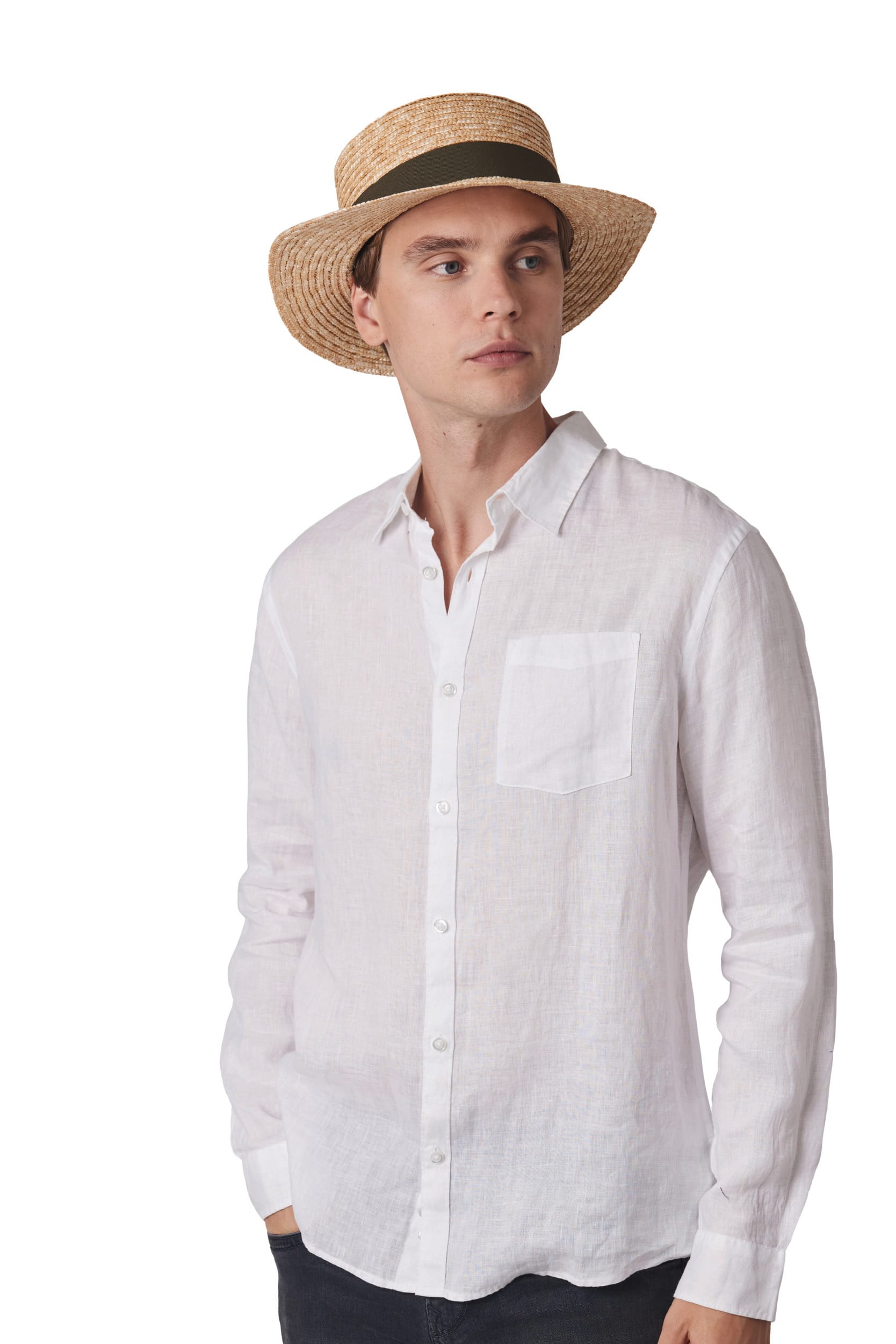 Strohhut Canotierhut