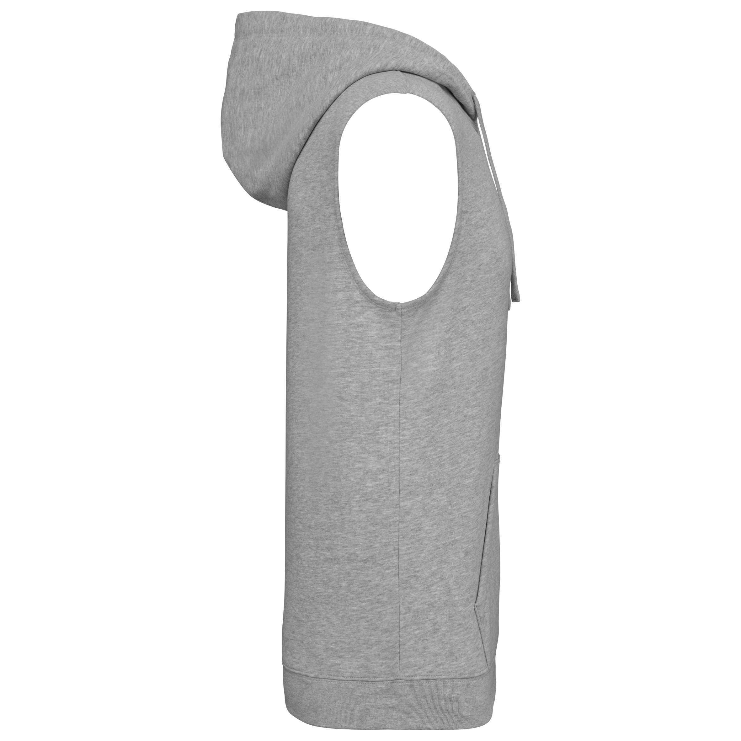 Unisex-Kapuzenpullover ohne Ärmel