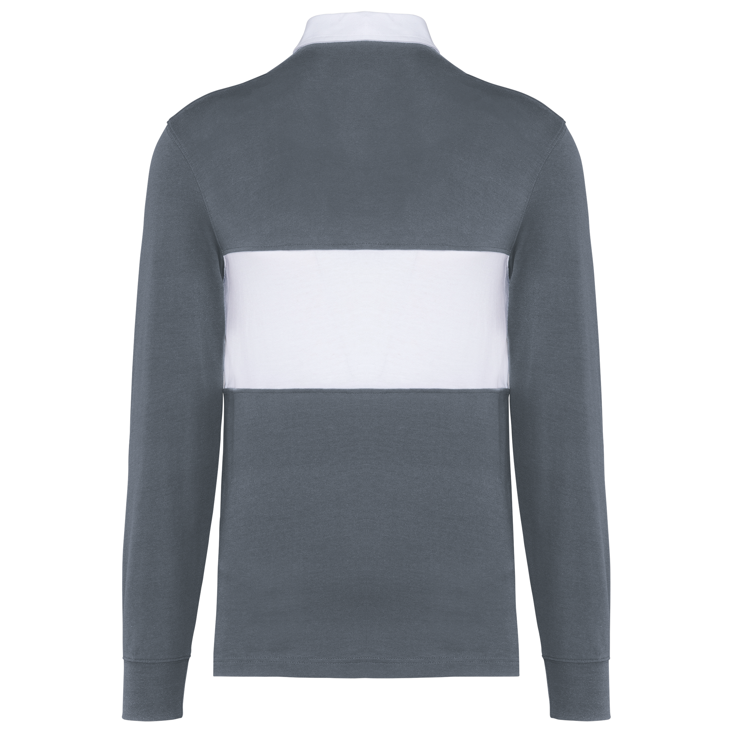 Rugby-Polohemd mit langen Ärmeln