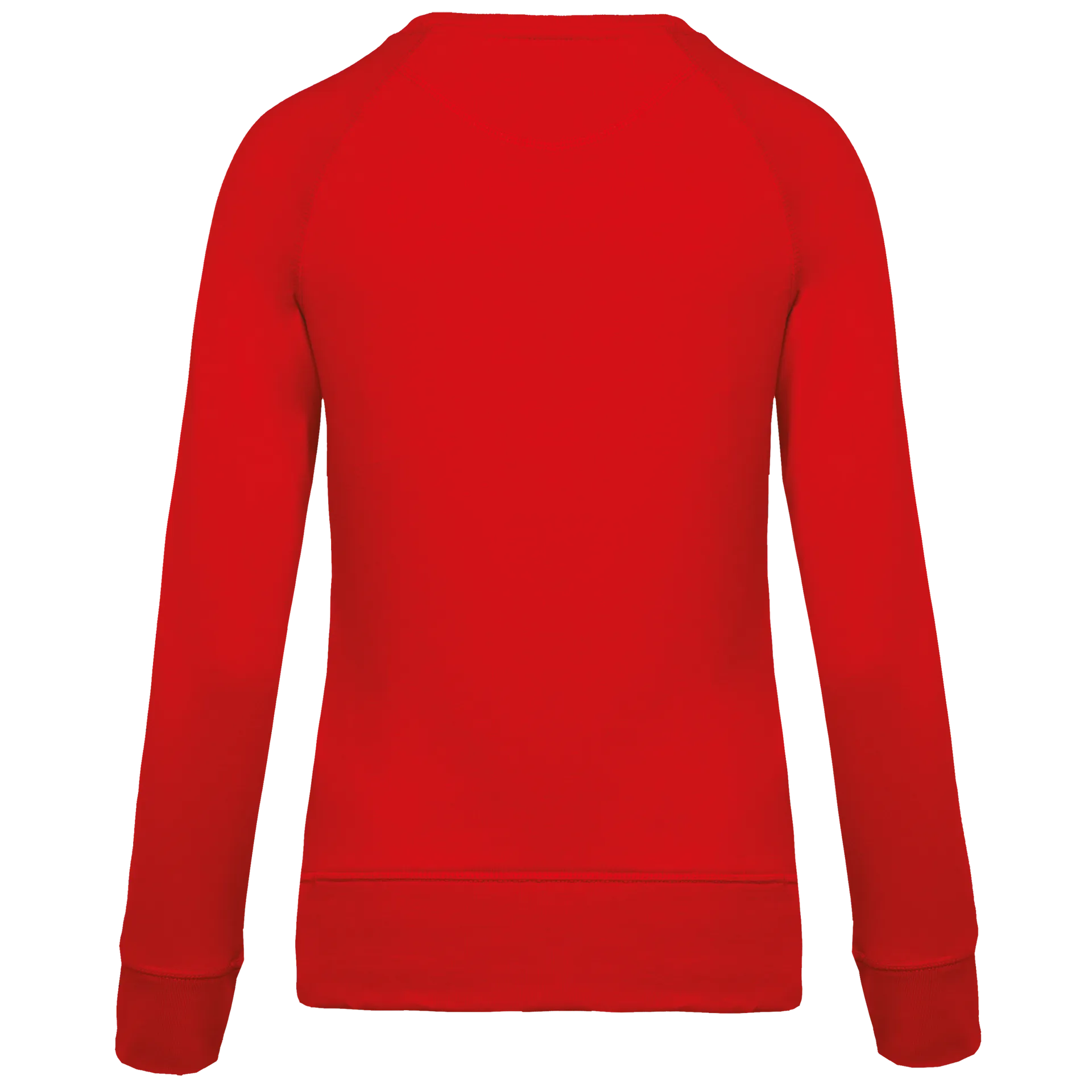 Damen Sweatshirt BIO-BAUMWOLLE Rundhalsausschnitt Raglanärmel