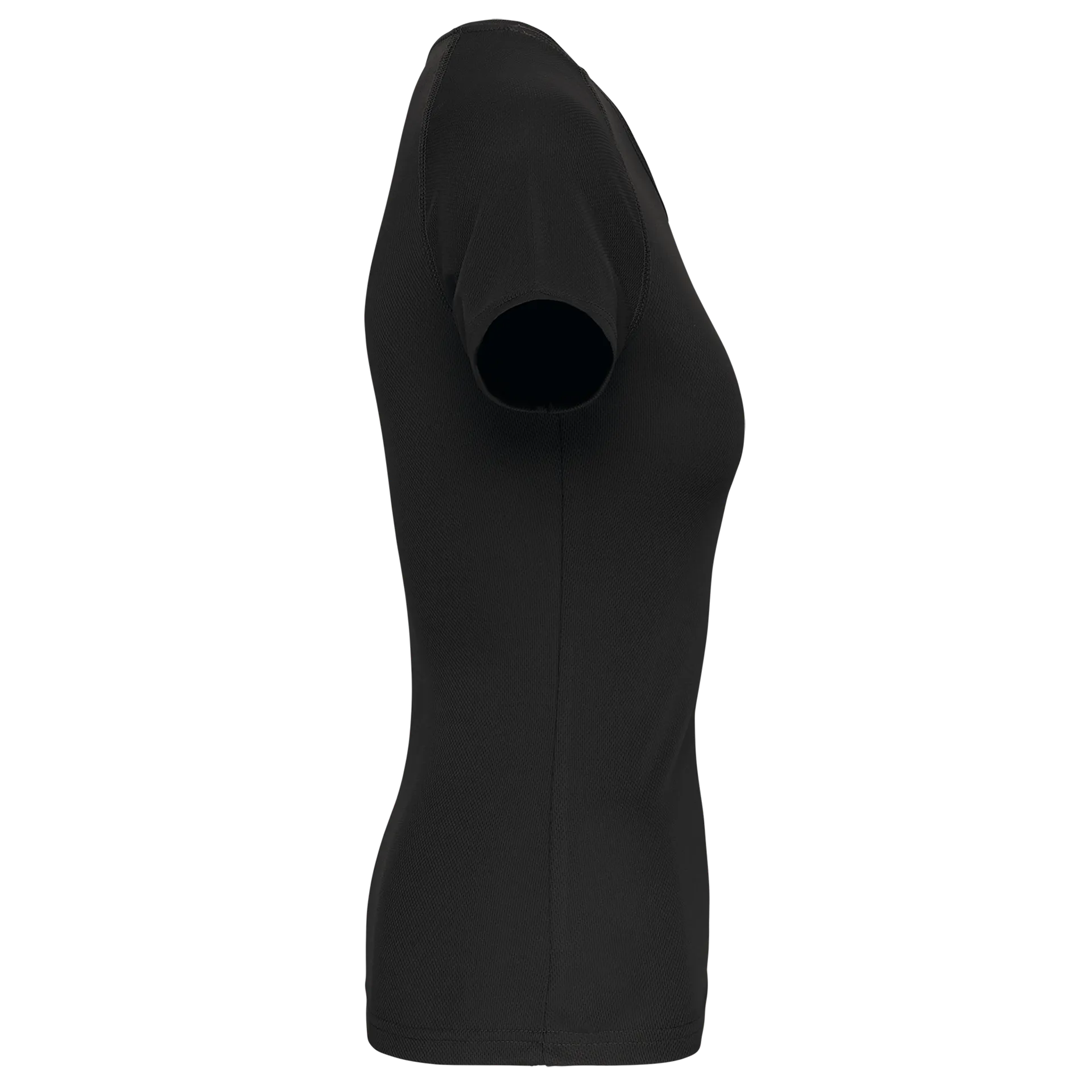 Damen Basic Sport Funktionsshirt Kurzarm