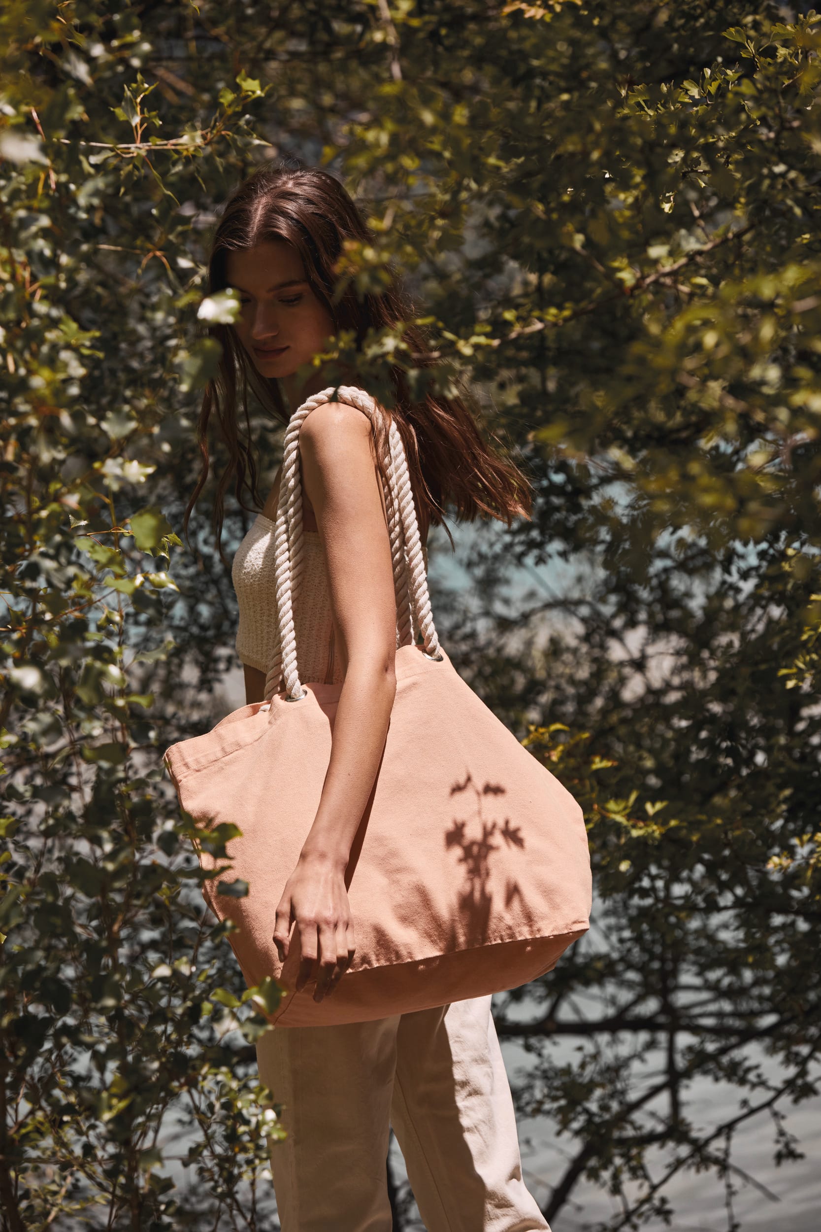 Tote Bag im Marinestil