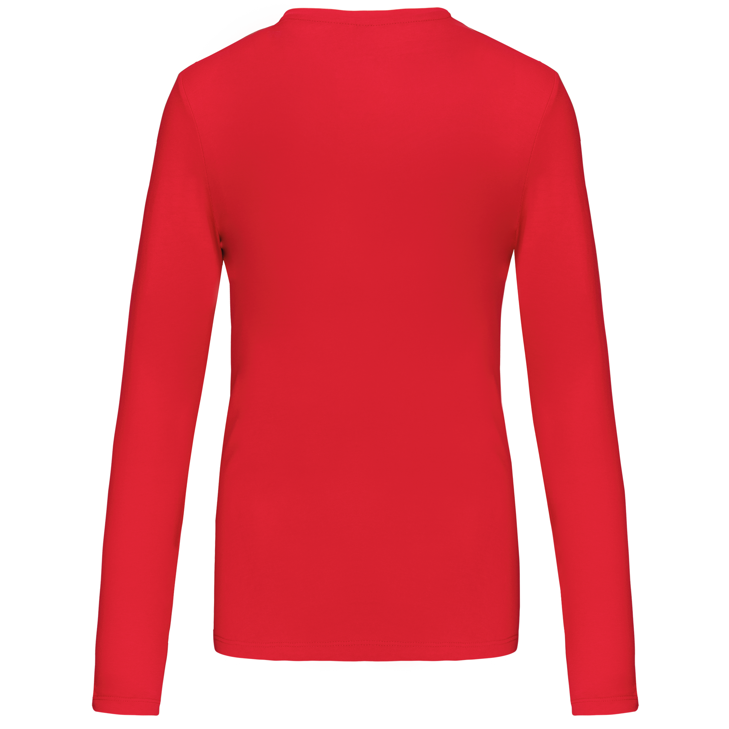 Ladies' long sleeve V-neck T-shirt