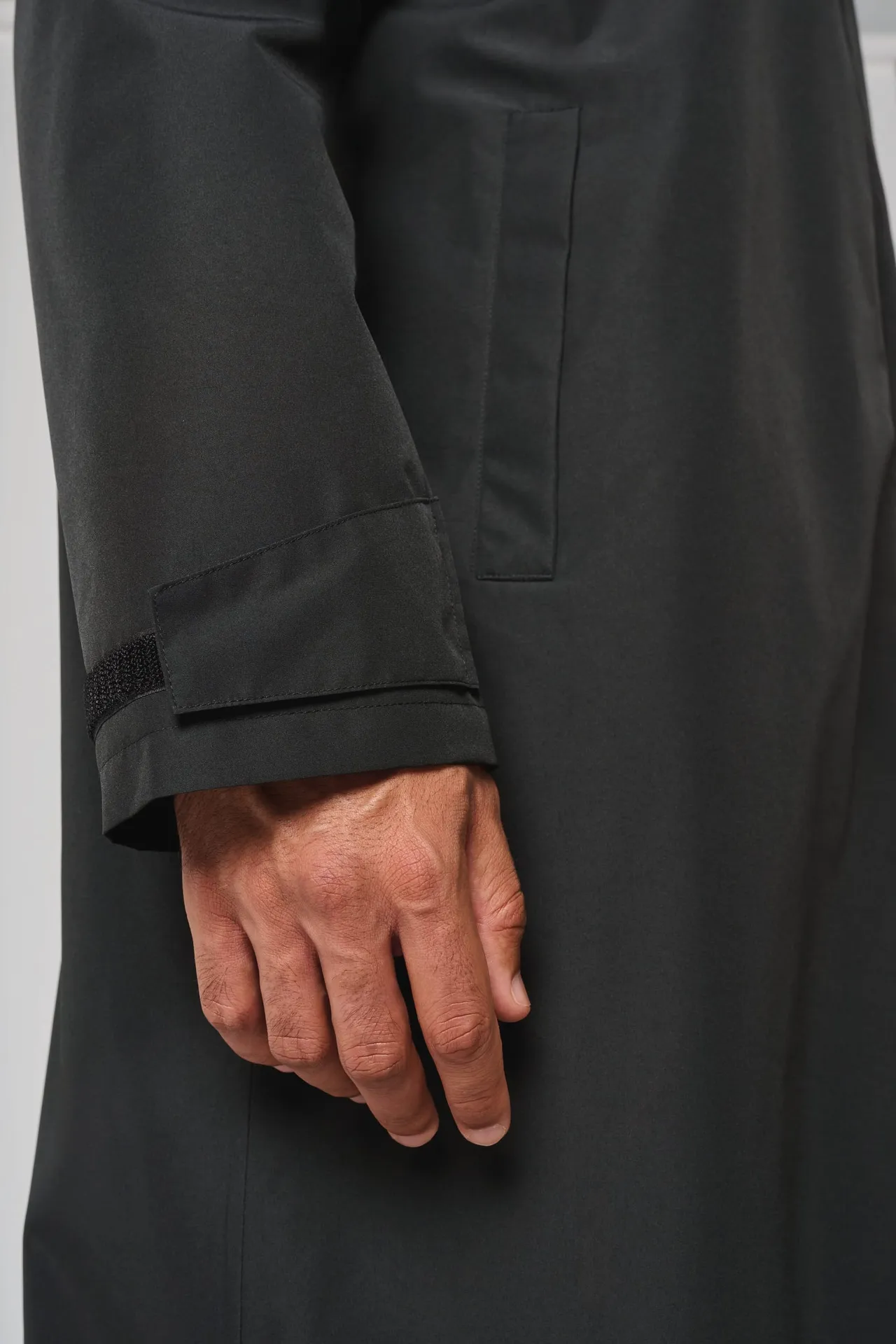 Langer, gefütterter Unisex-Sherpa-Parka