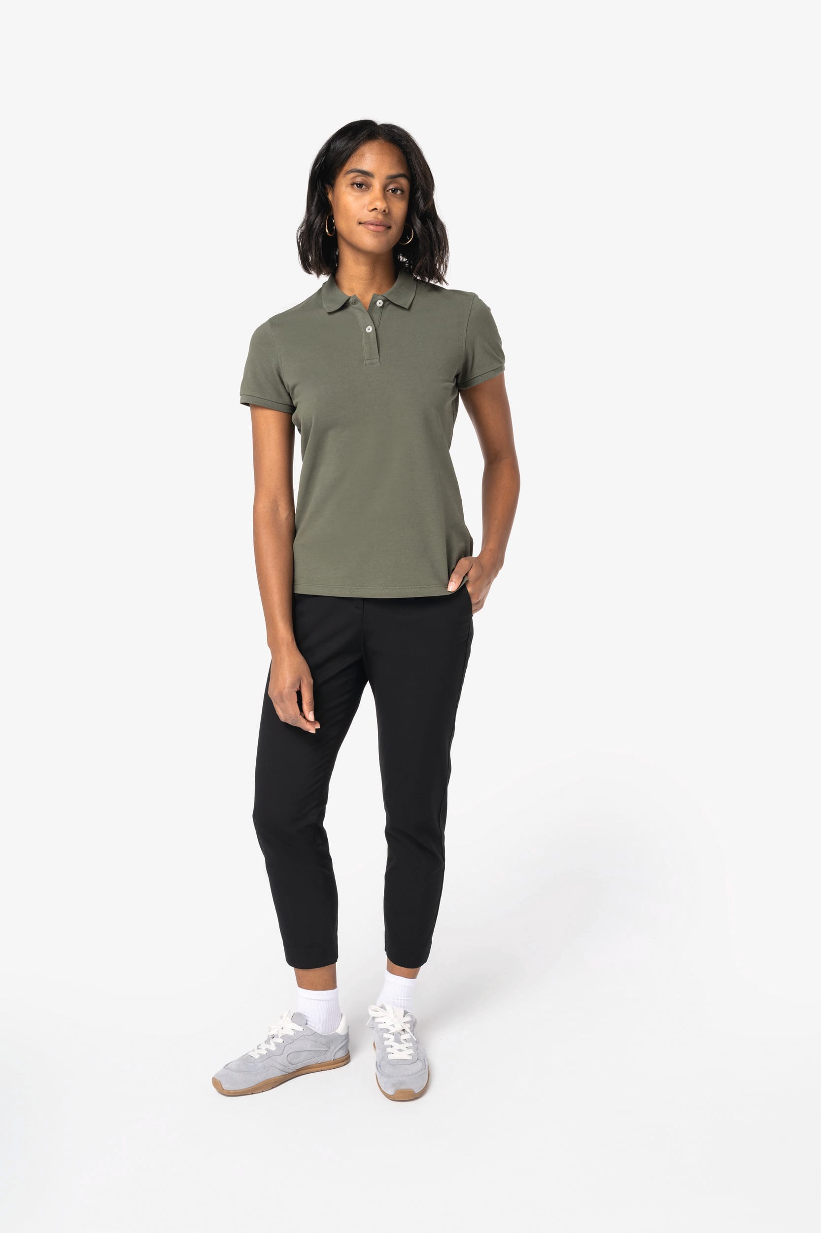 Umweltfreundliche 7/8-Damen Chinohose