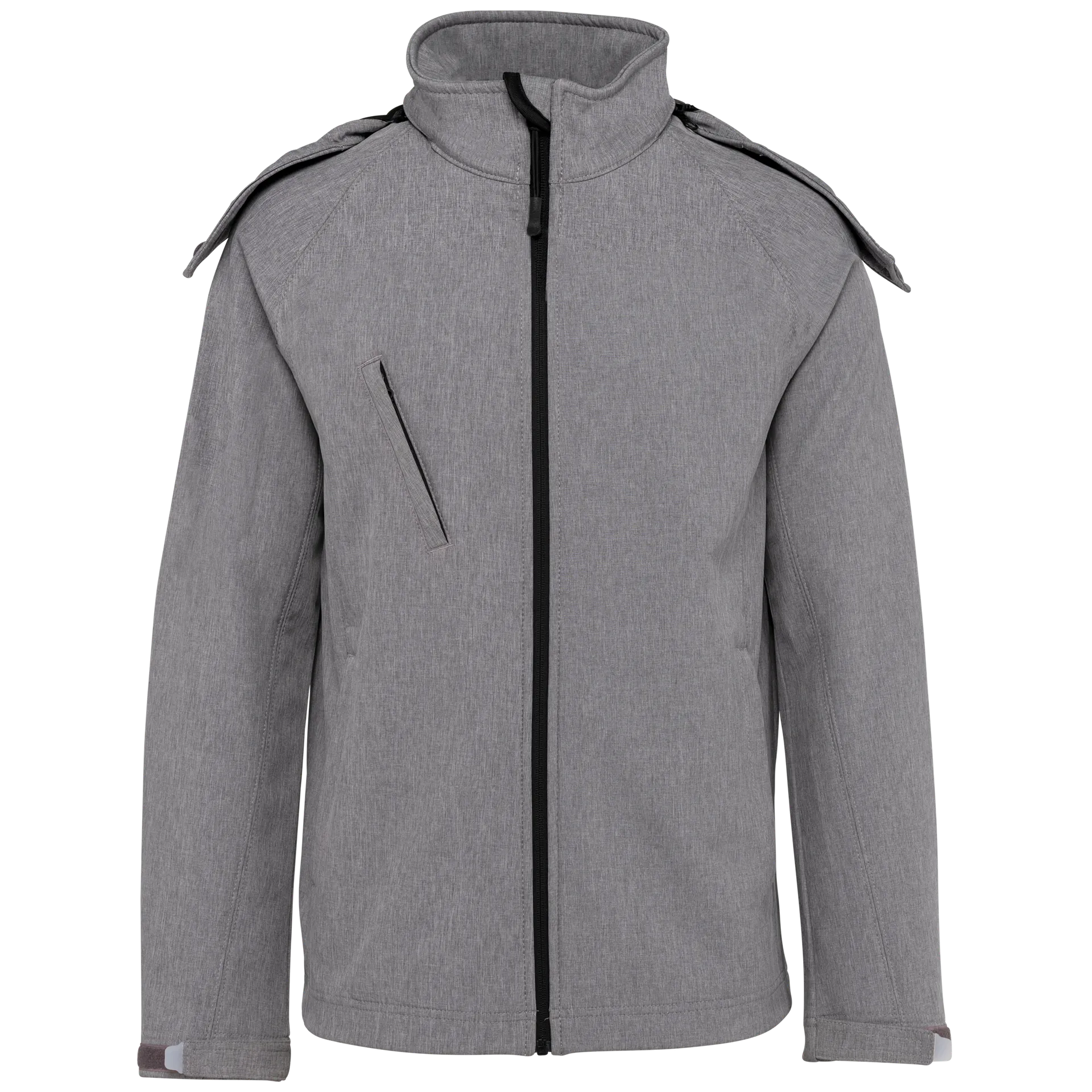 Damen Softshell-Jacke mit Abnehmbare Kapuze