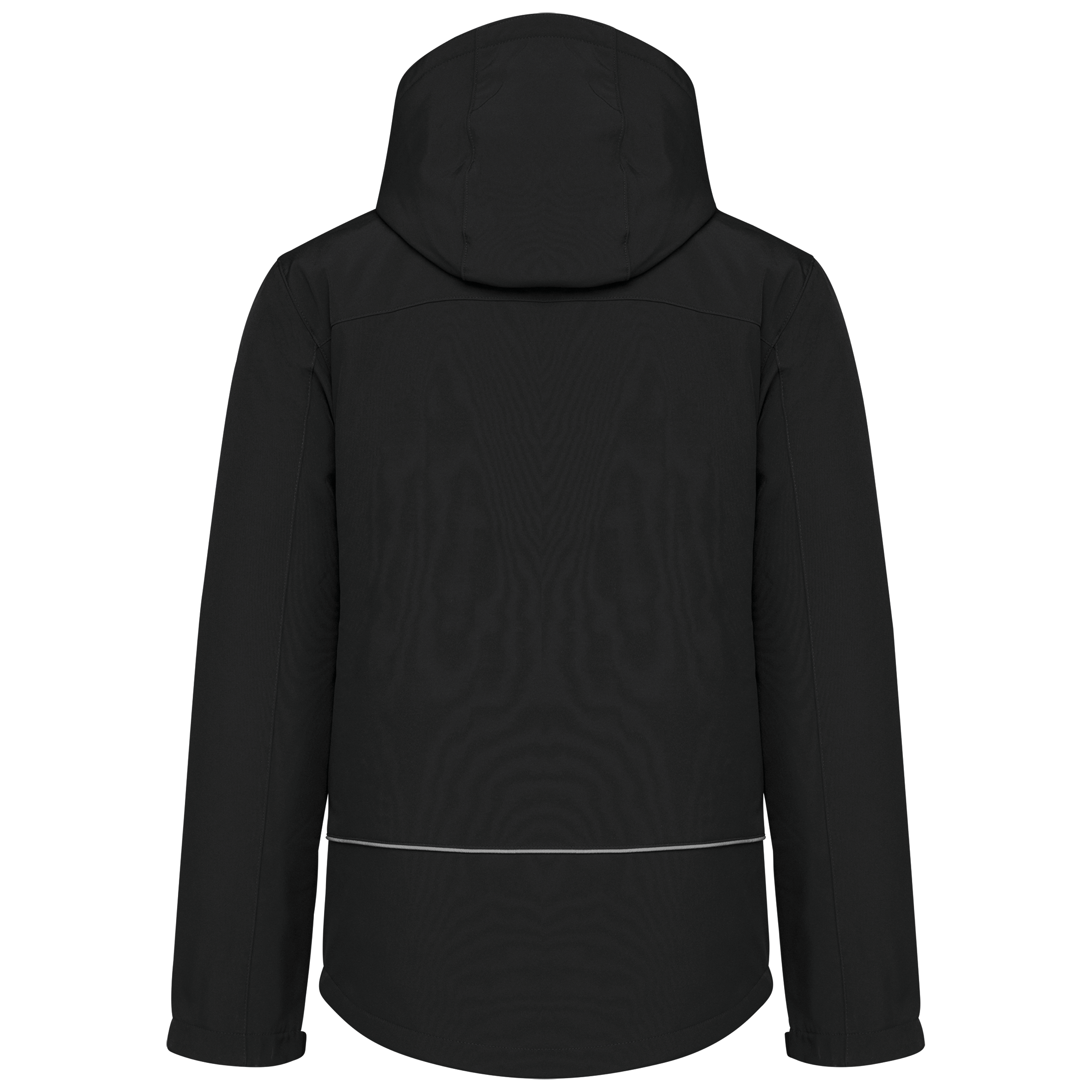 Herrenparka Softshell wattiert mit Kapuze