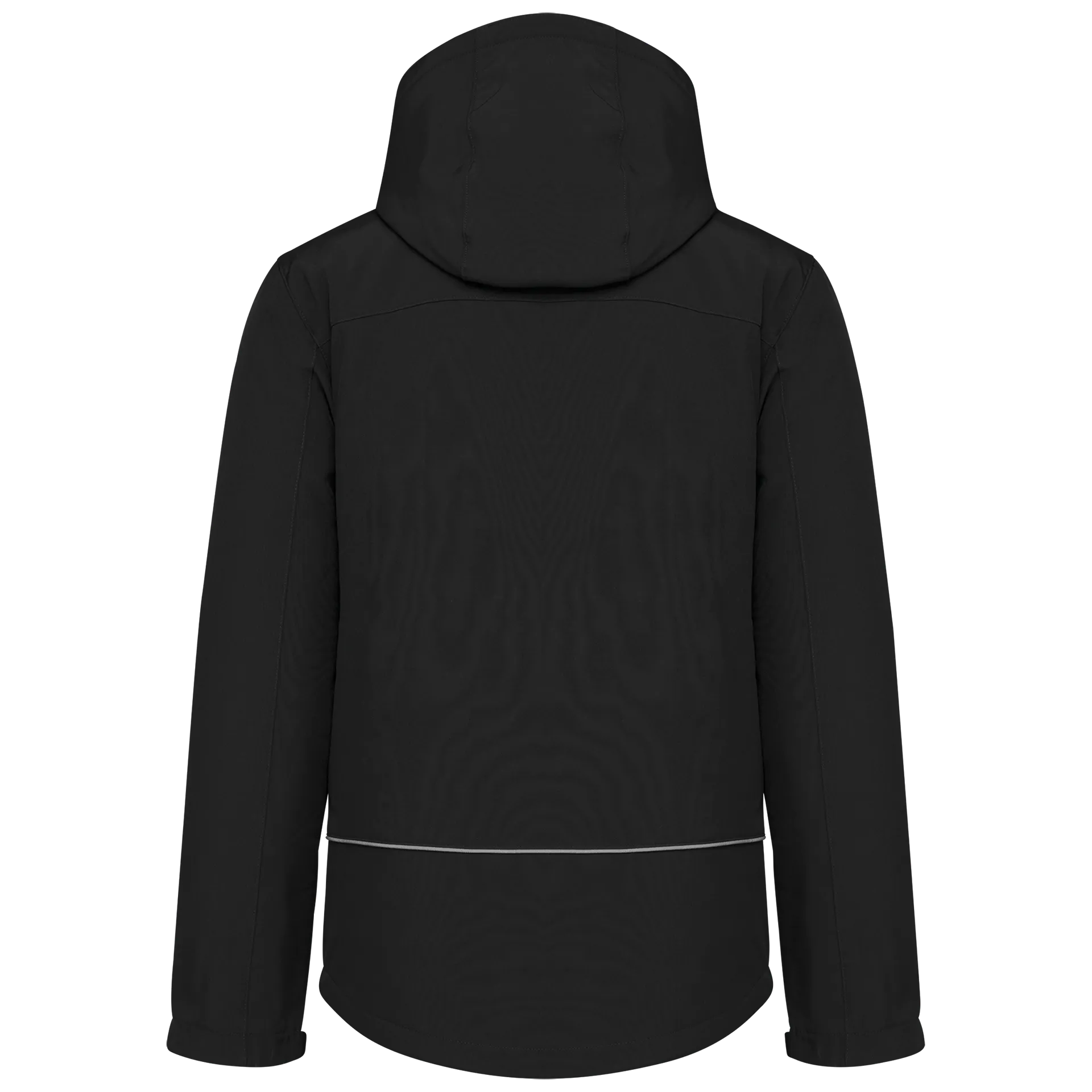 Herrenparka Softshell wattiert mit Kapuze