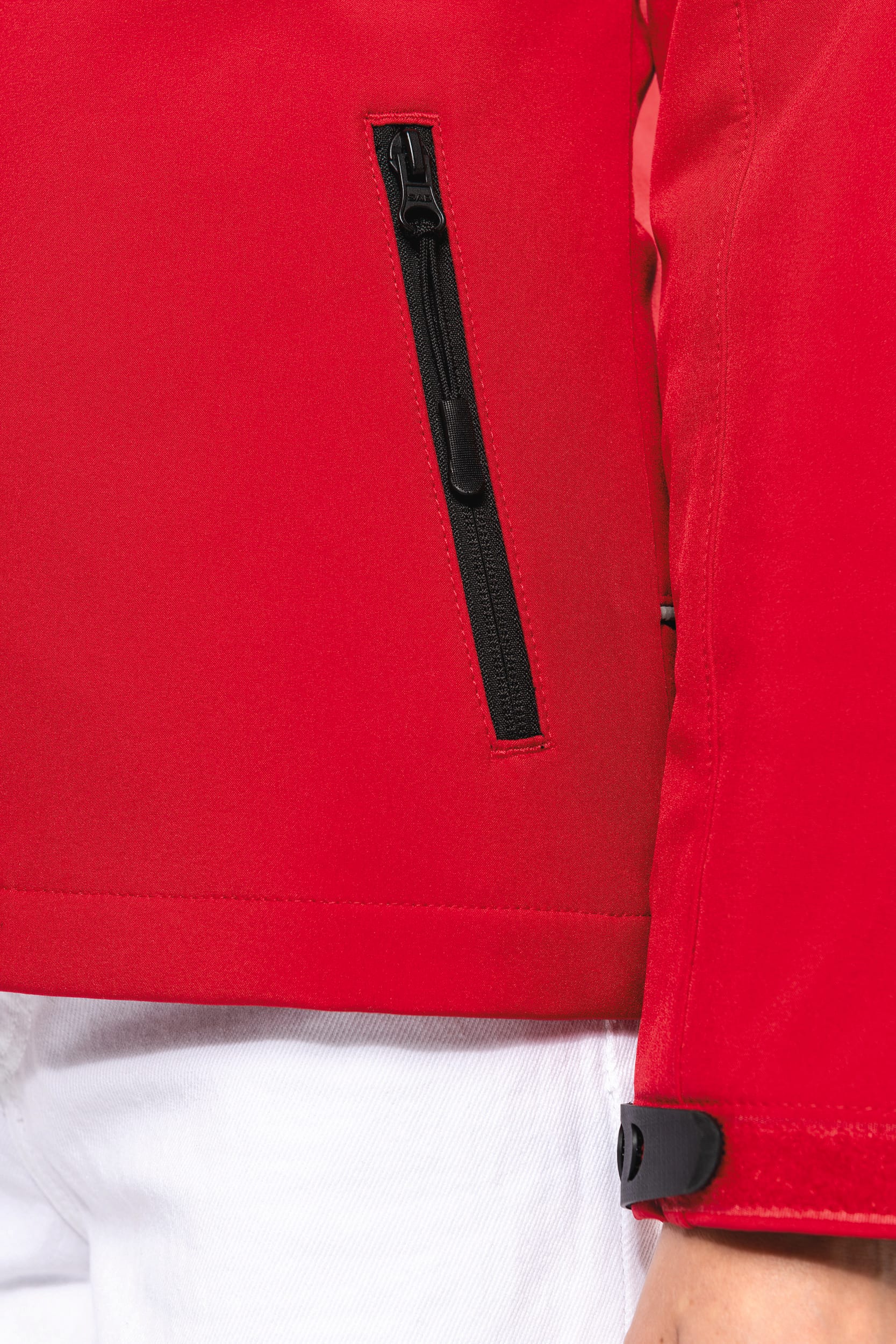Damenparka Softshell wattiert mit Kapuze