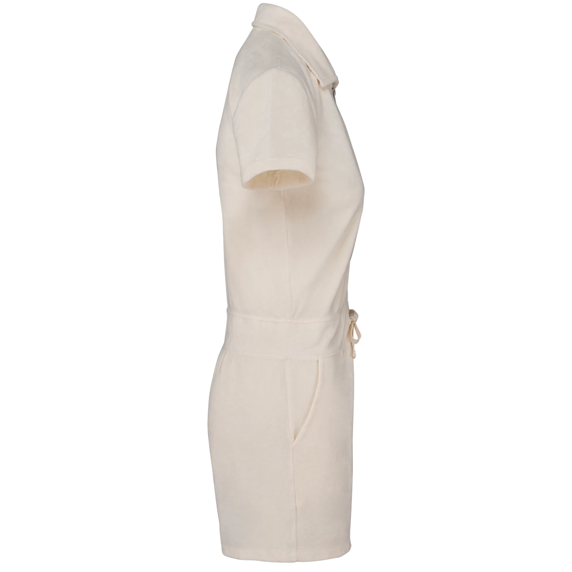 Umweltfreundliches Short-Jumpsuit aus Frottee für Damen