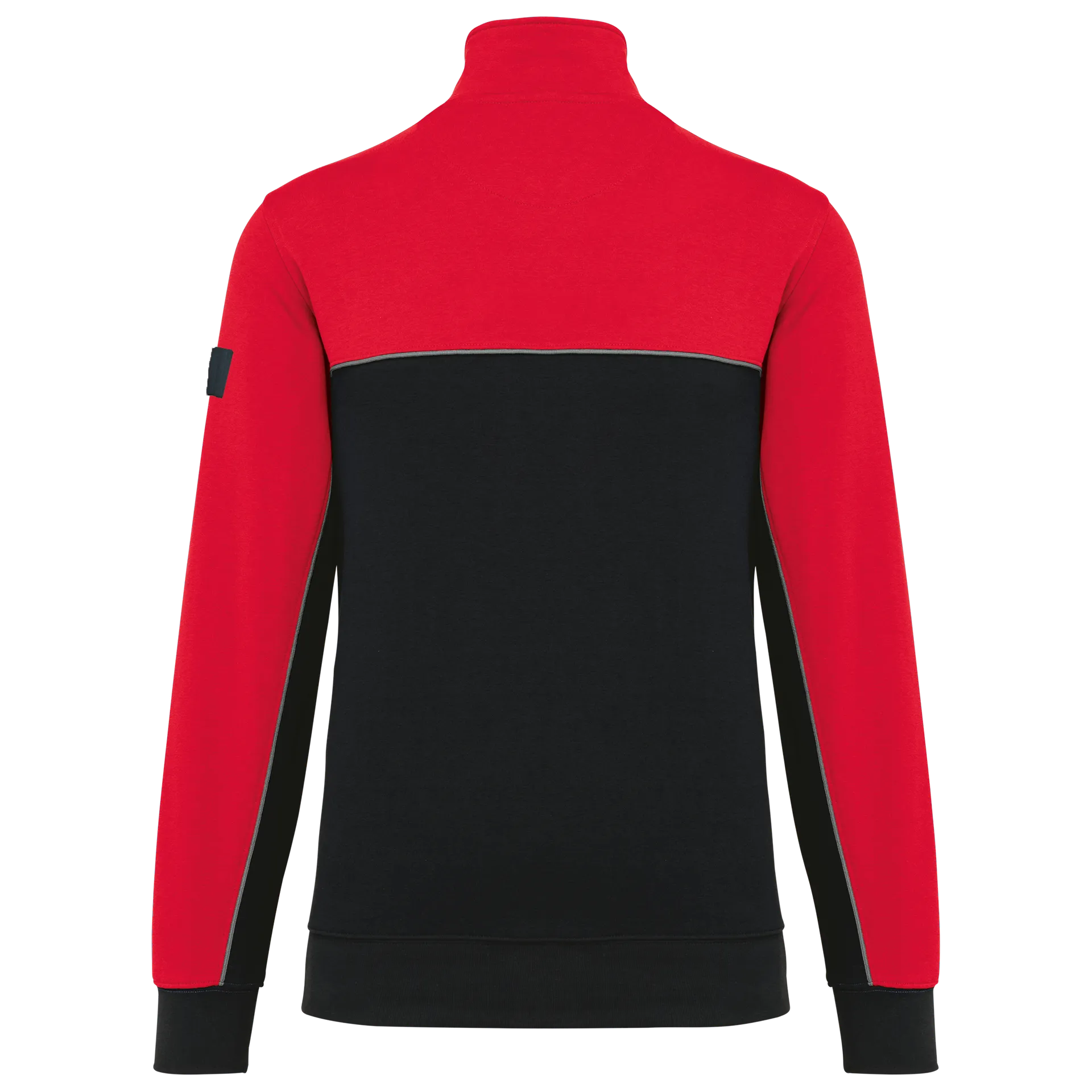 Umweltfreundliches Unisex-Sweatshirt mit Reißverschlusskragen