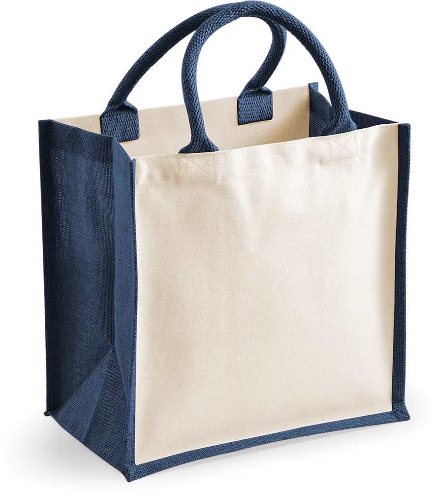 Printers' midi jute bag