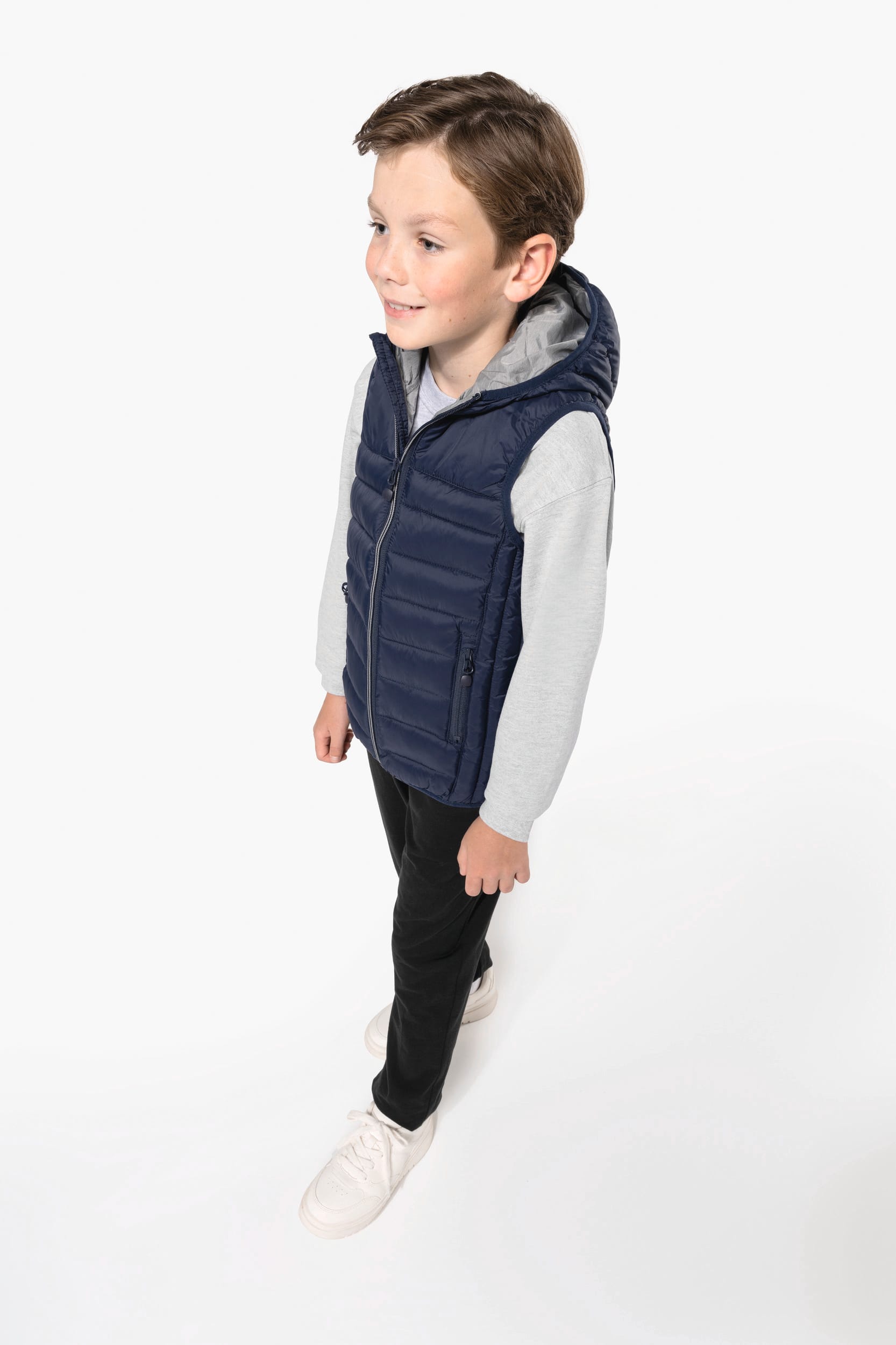 Bodywarmer mit Kapuze für Kinder