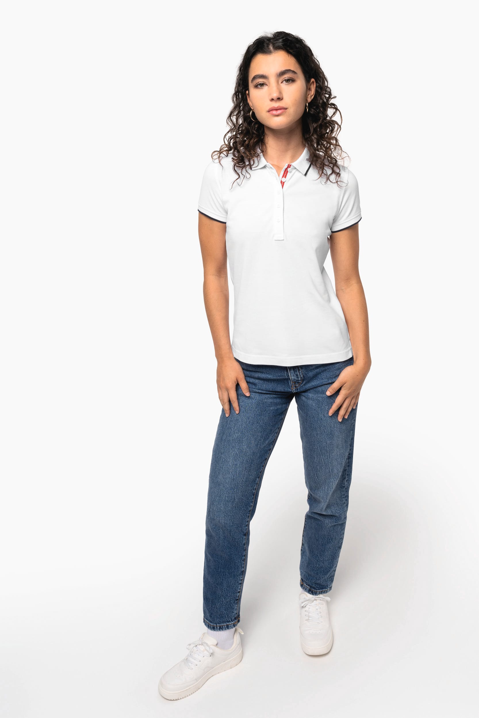 Damen Poloshirt Kurzarm