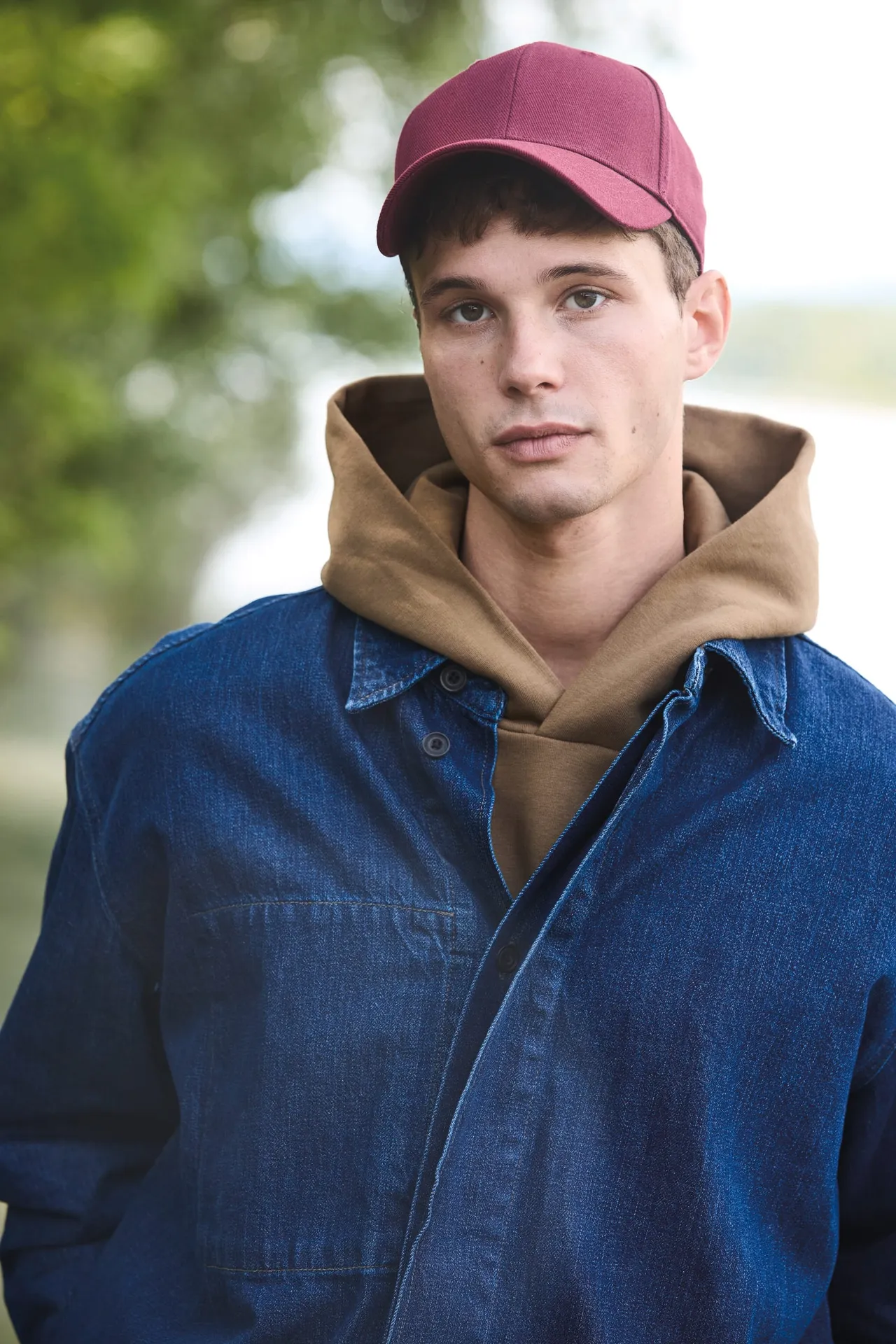 6-Panel-Kappe aus Bio-Baumwolle – K-up Gold Label