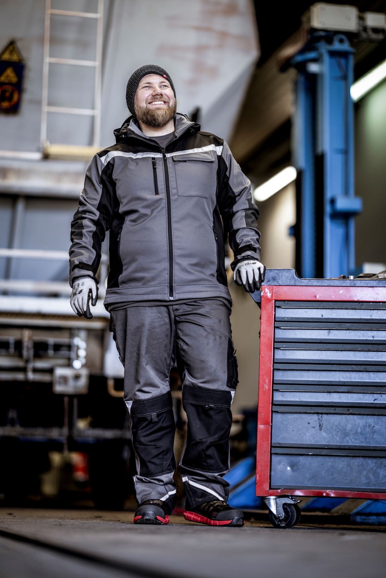 Nitras - MOTION TEX PLUS Robuste Arbeitshose mit Dreifachnähten