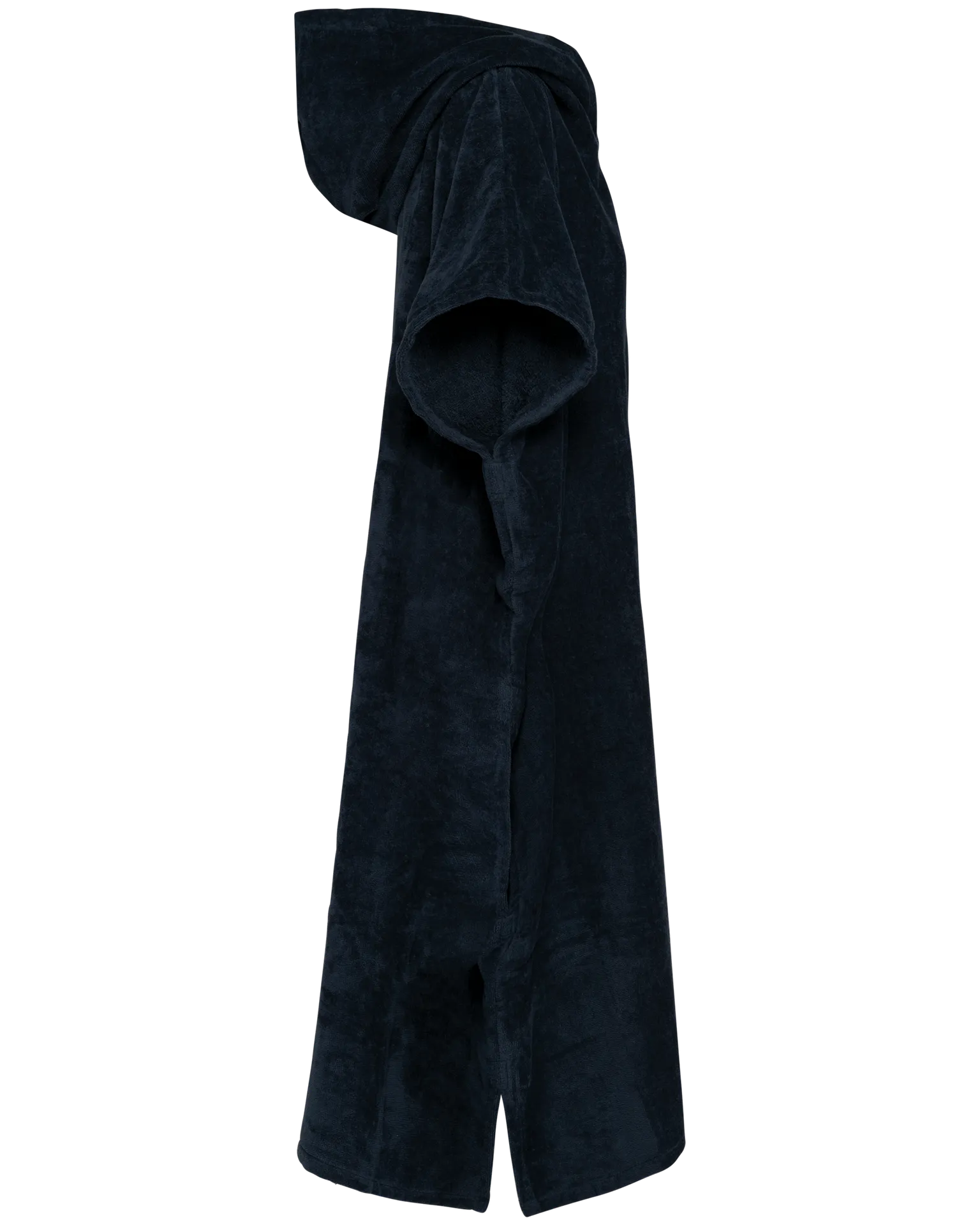 Unisex-Frottee-Poncho mit Kapuze