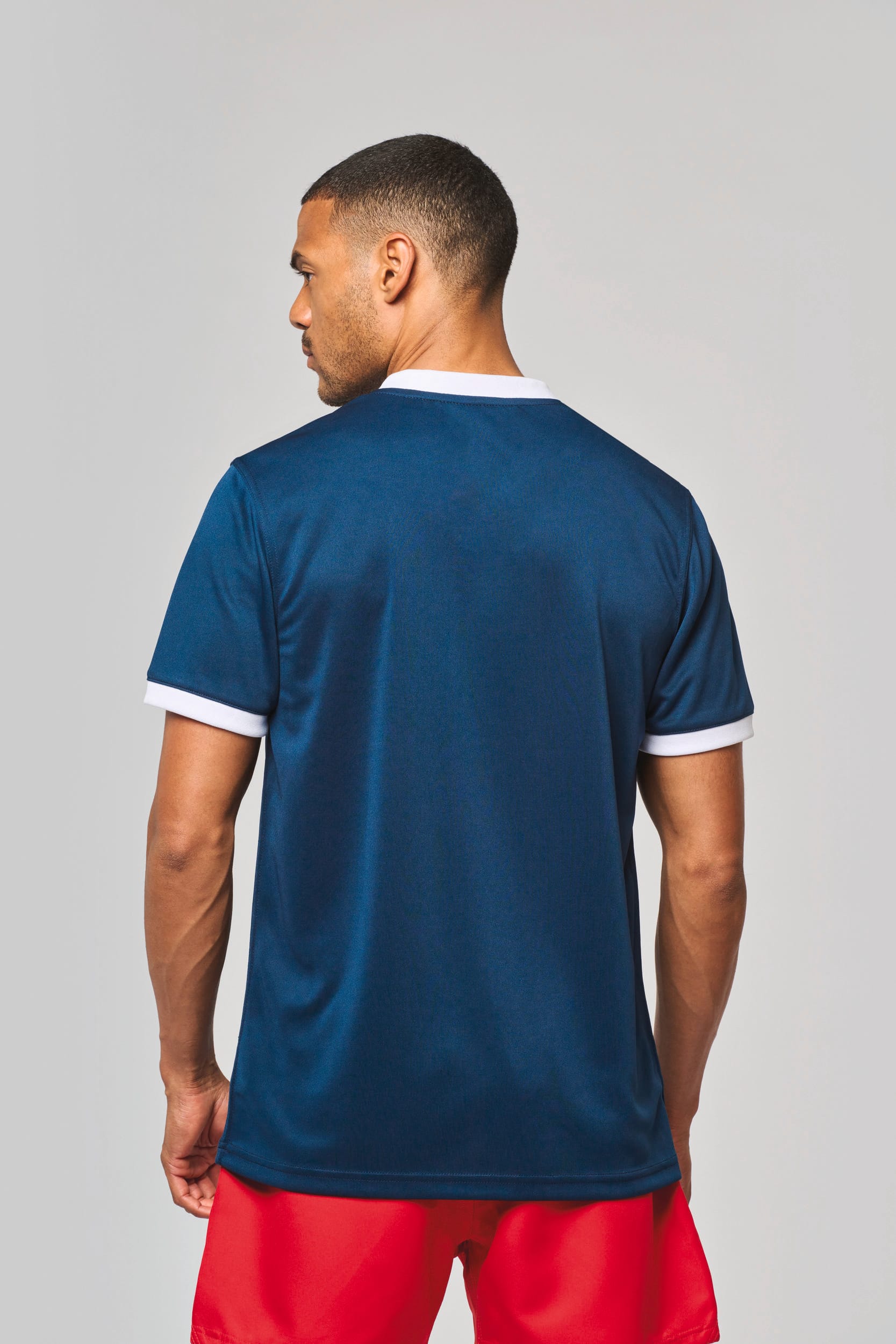 Rugby-Trikot mit kurzen Ärmeln, Unisex