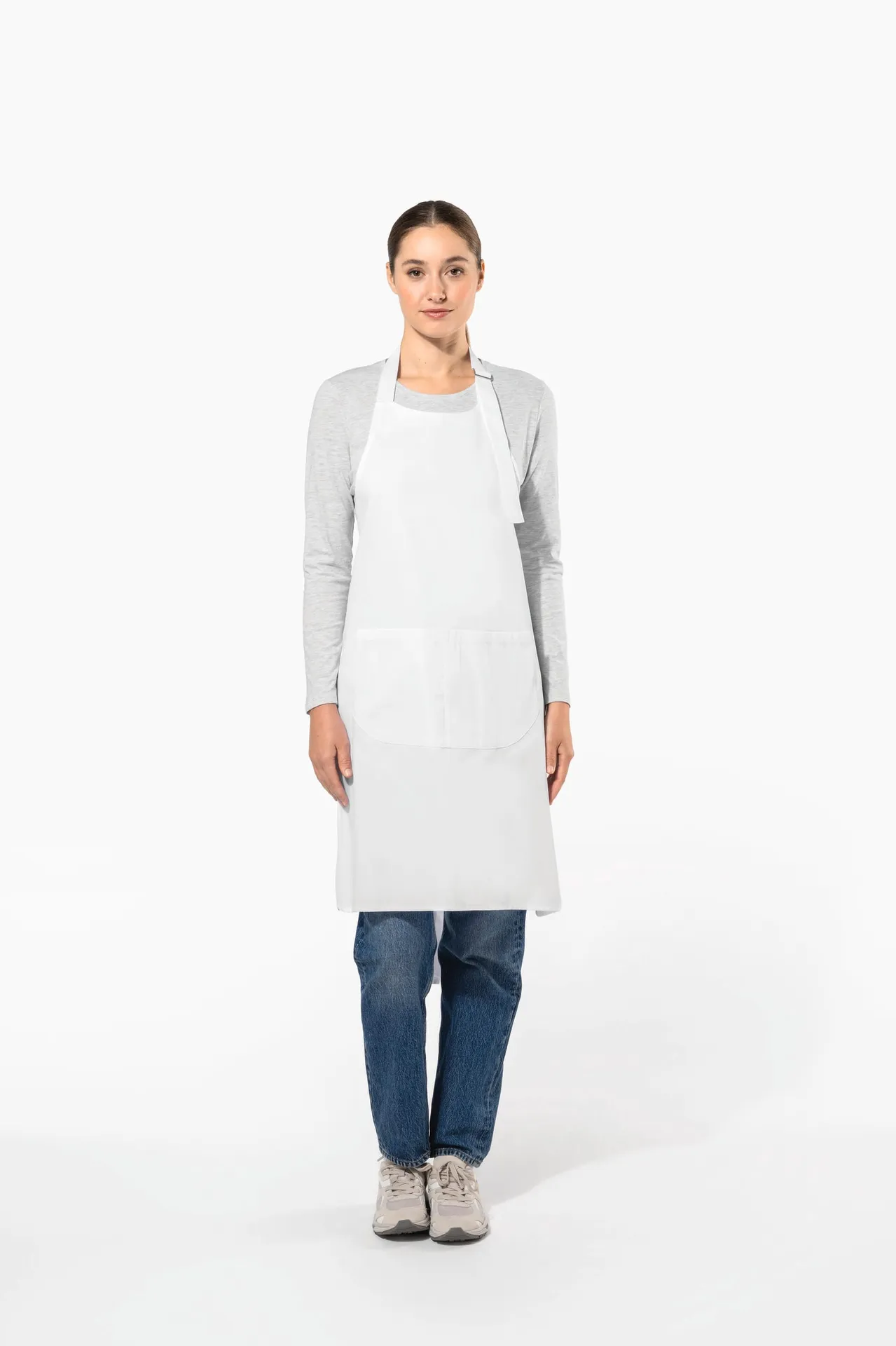 Bei hohen Temperaturen waschbare Schürze aus Baumwollpolyester