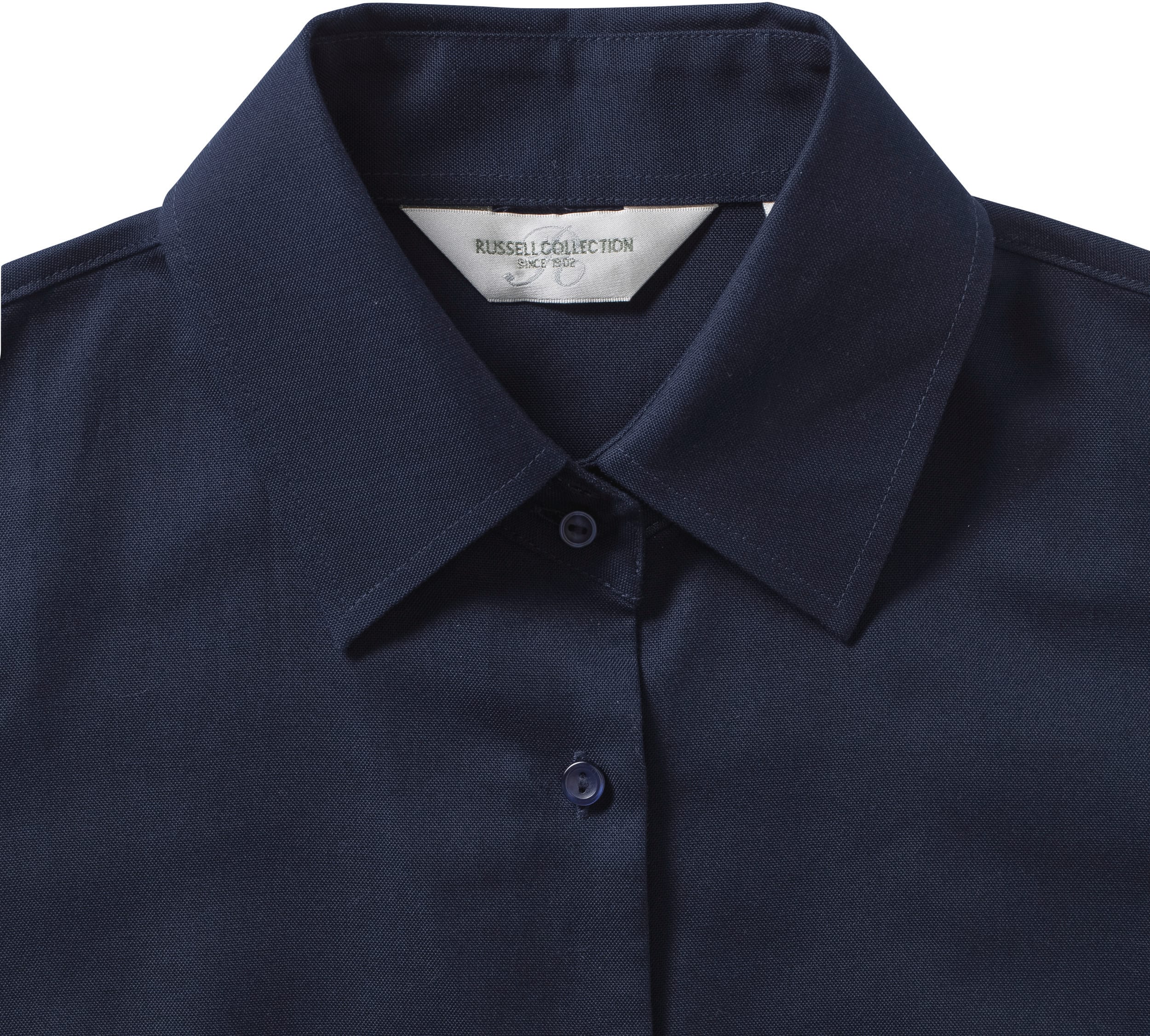 Ladies Short Sleeve Easy Care Oxford Shirt