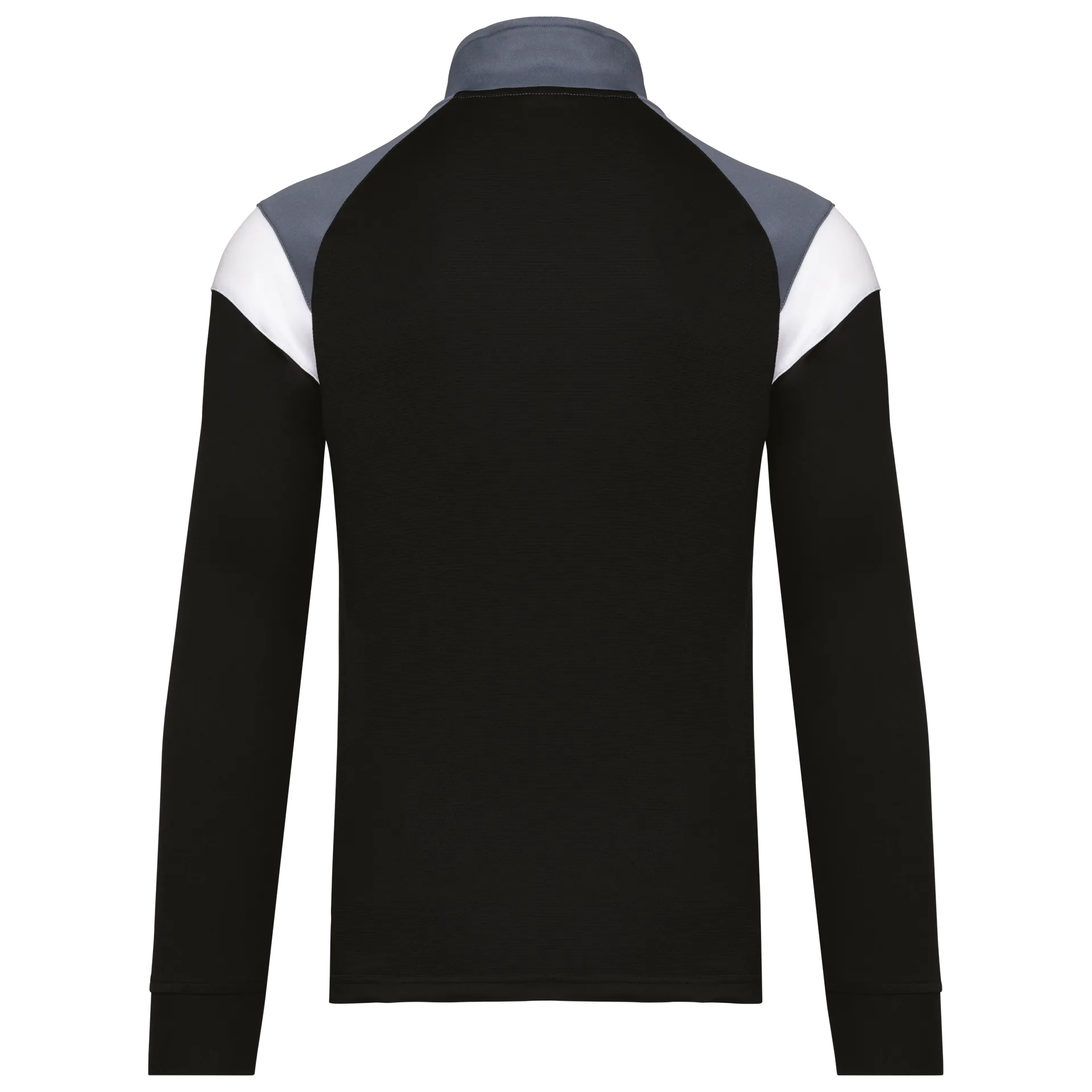 Unisex Trainings-Sweatshirt mit 1/4 Reißverschluss