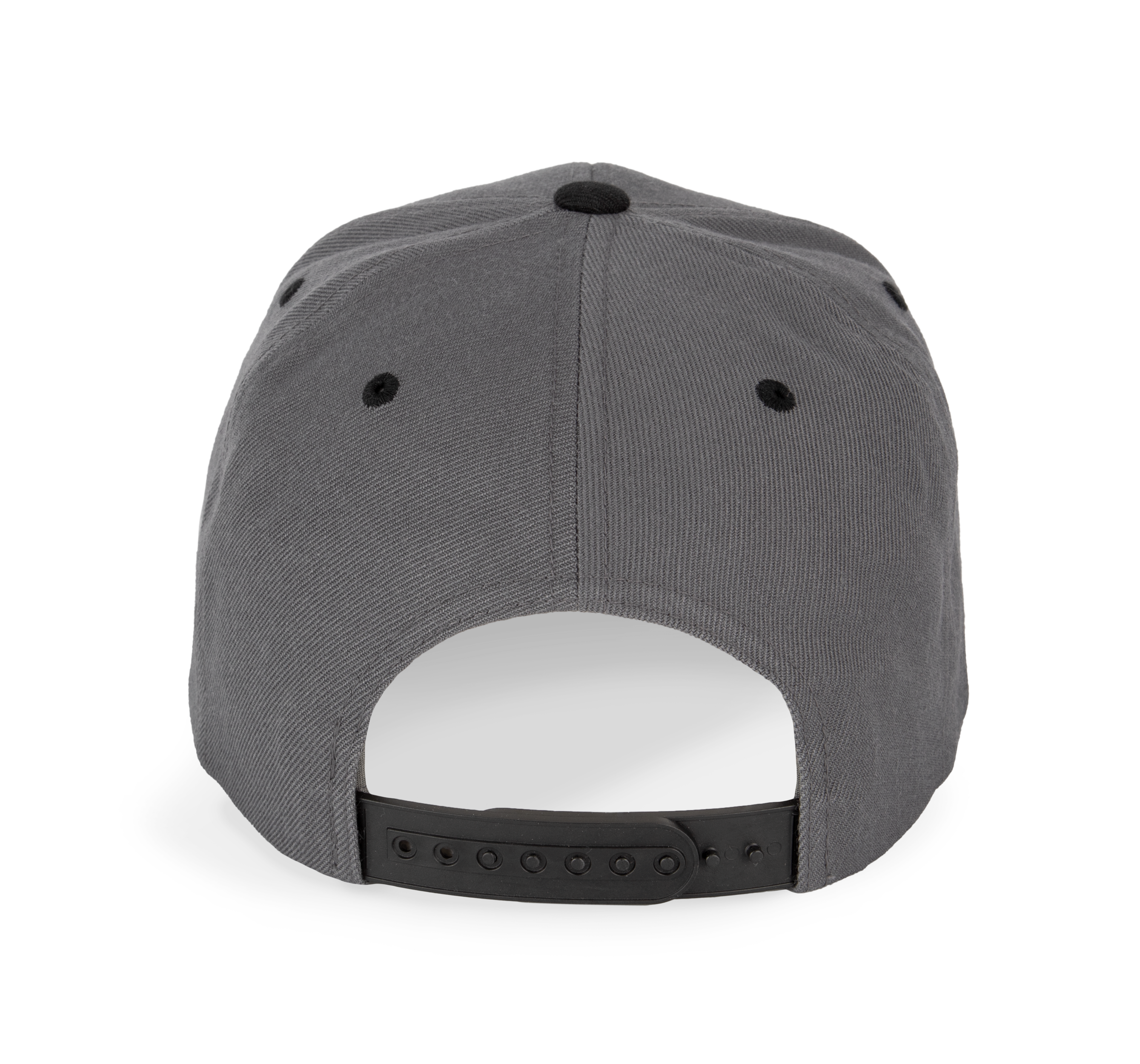 6-Panel-Kappe, flacher Schirm