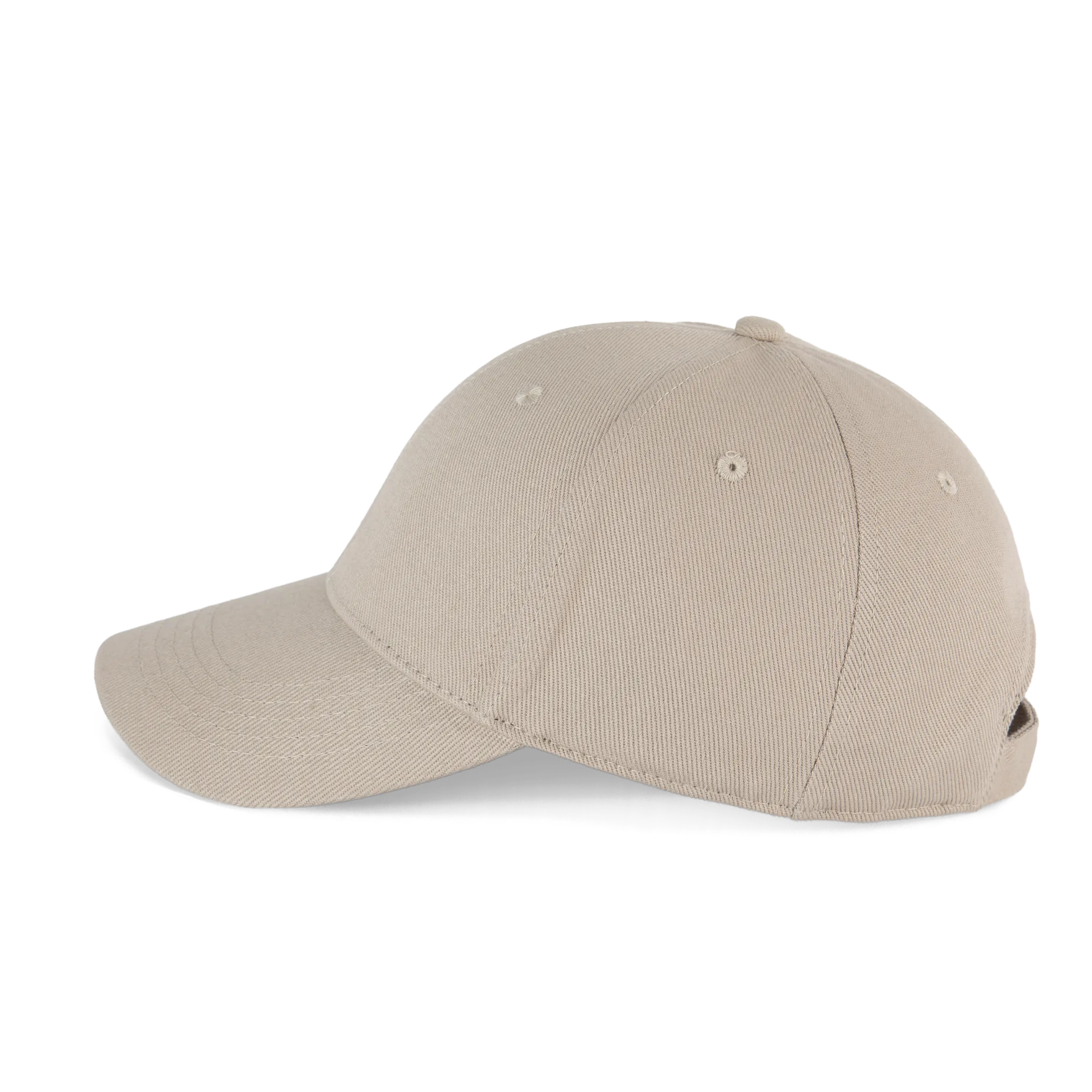 6-Panel-Kappe aus Bio-Baumwolle – K-up Gold Label
