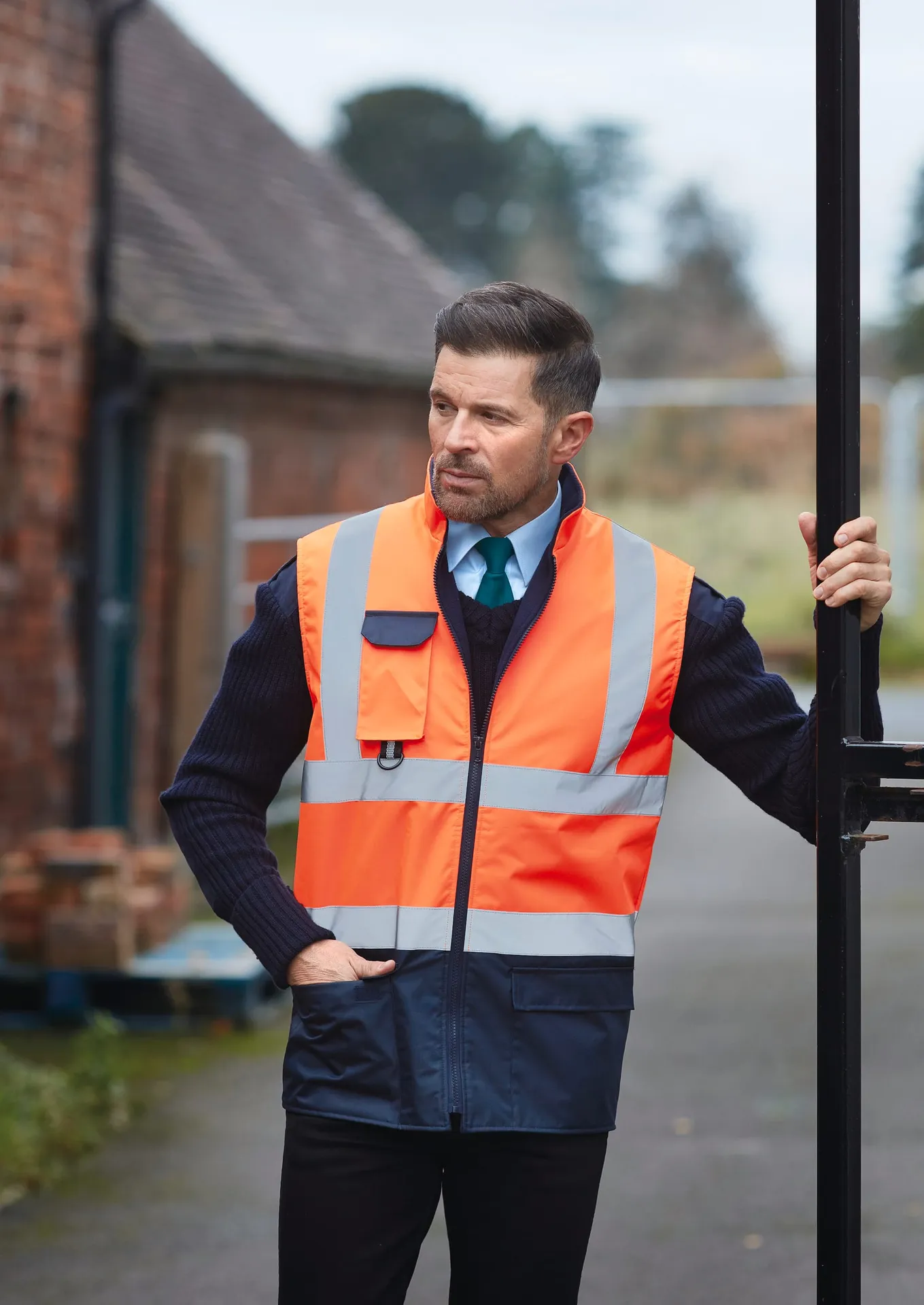 Gepolsterter Warn-Bodywärmer