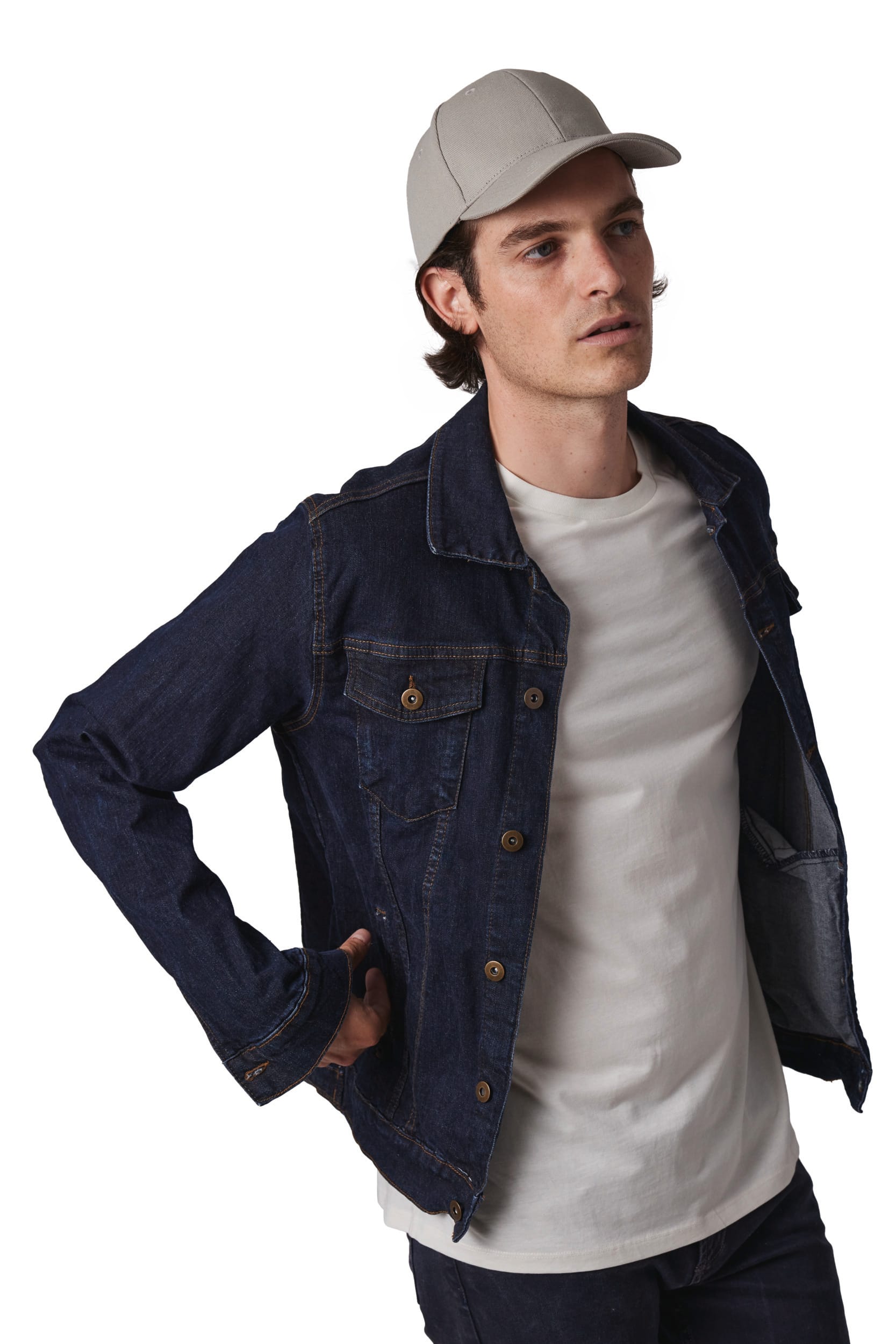 K-loop-Tracking Kappe aus recycelter Baumwolle und Polyester - 6 Panels