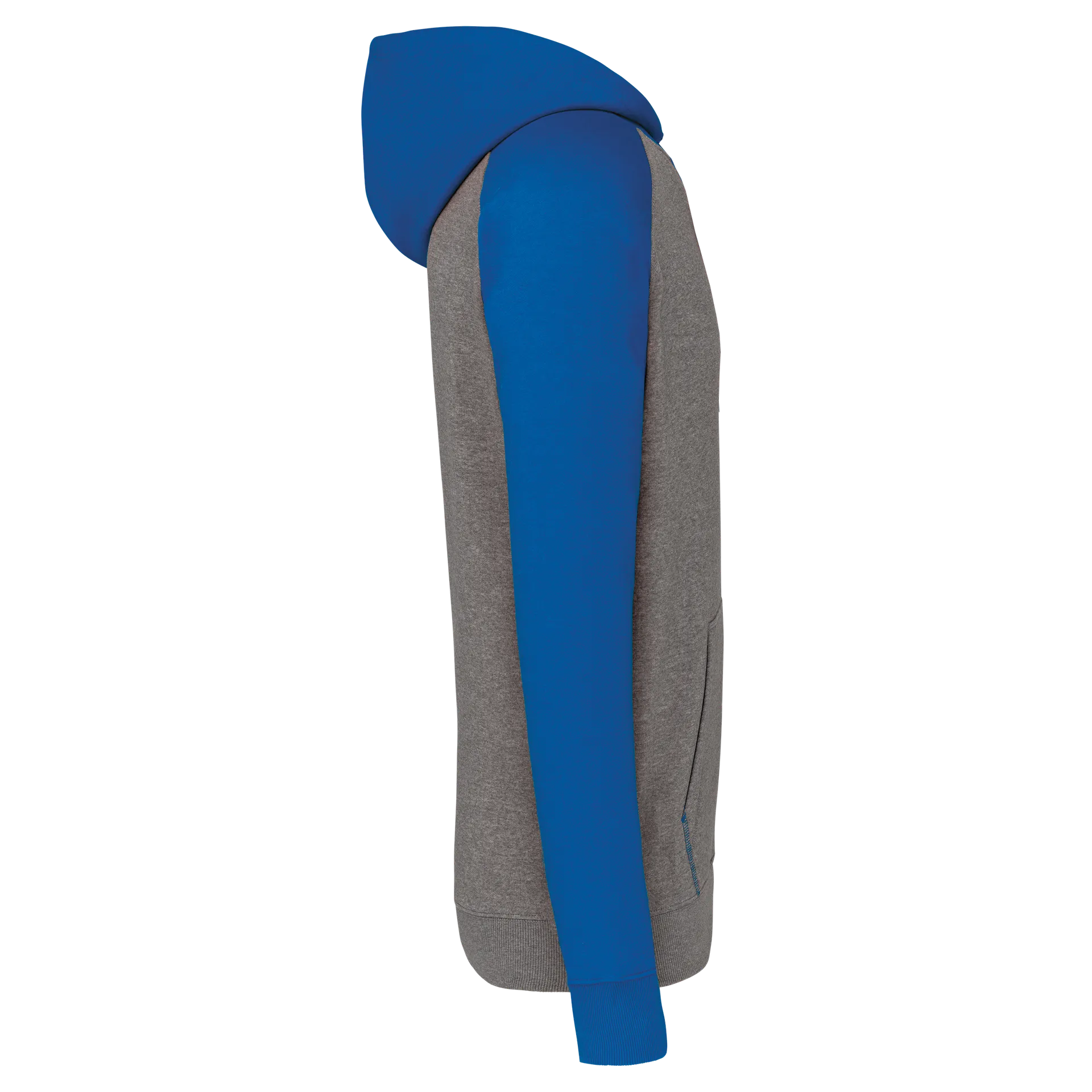 Zweifarbiges Kapuzensweatshirt für Kinder