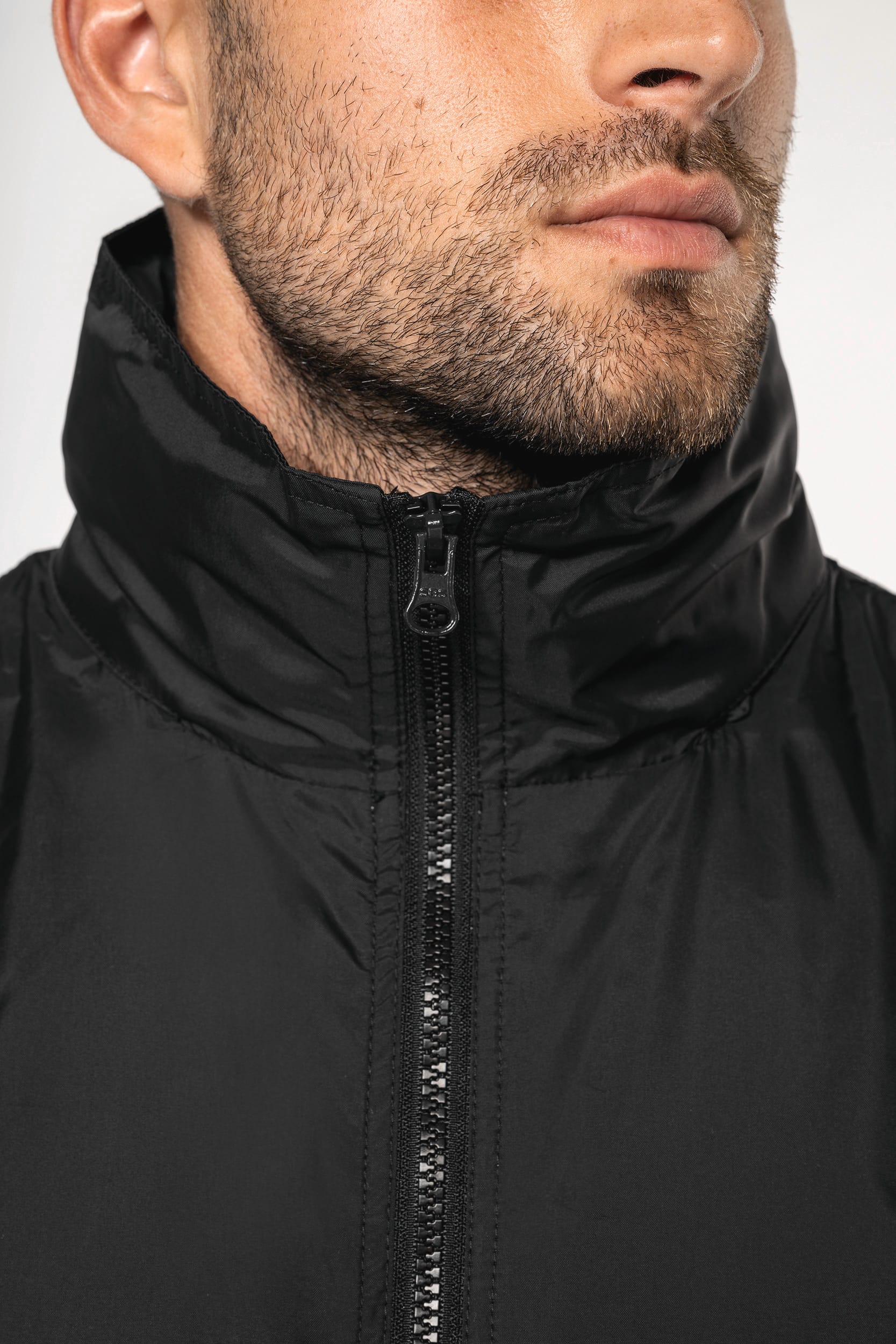 Gefütterte Windjacke für Herren