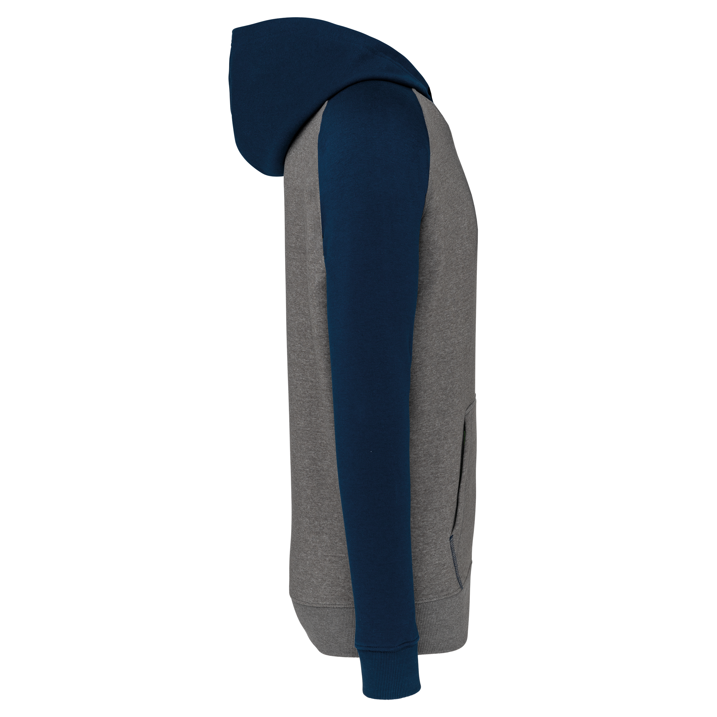 Zweifarbiges Kapuzensweatshirt für Kinder