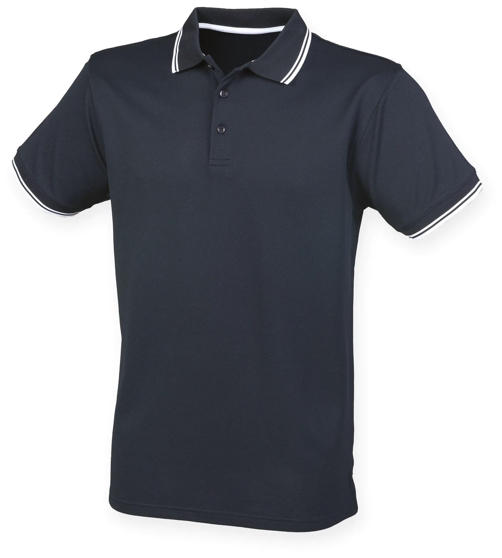 Coolplus®  Kurzarm Poloshirt mit Schrägkragen