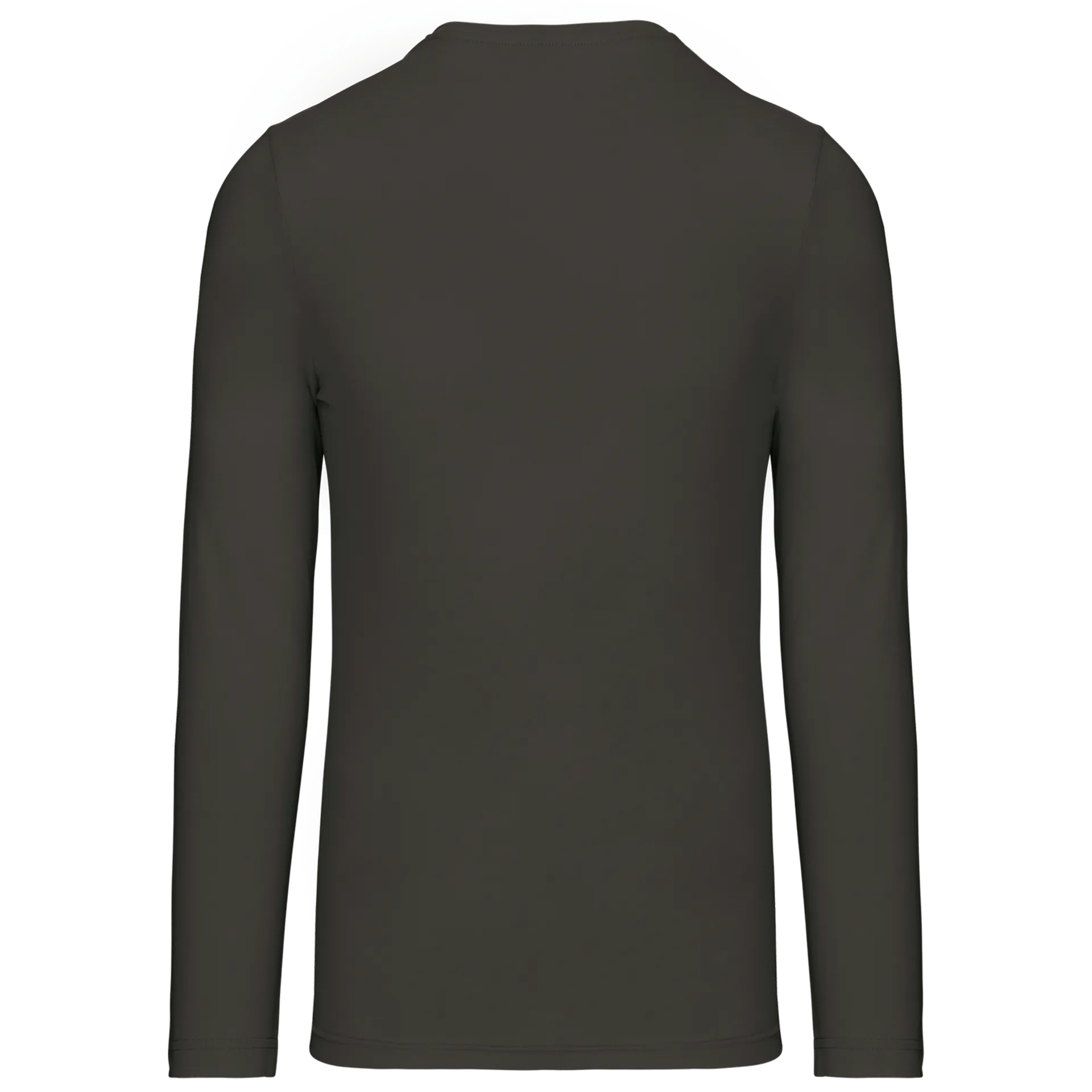 Herren Langarm-T-Shirt V-Ausschnitt