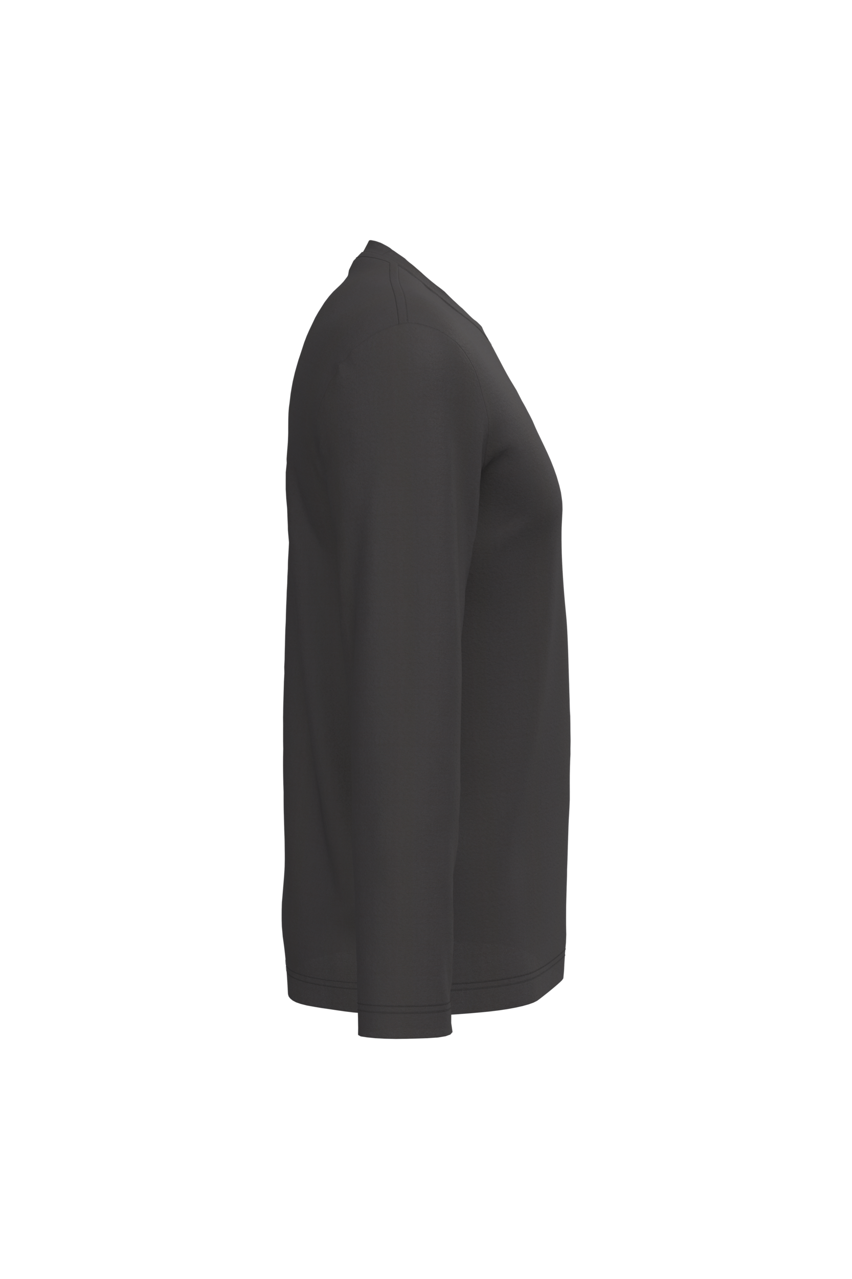 Herren Langarm-T-Shirt Rundhalsausschnitt