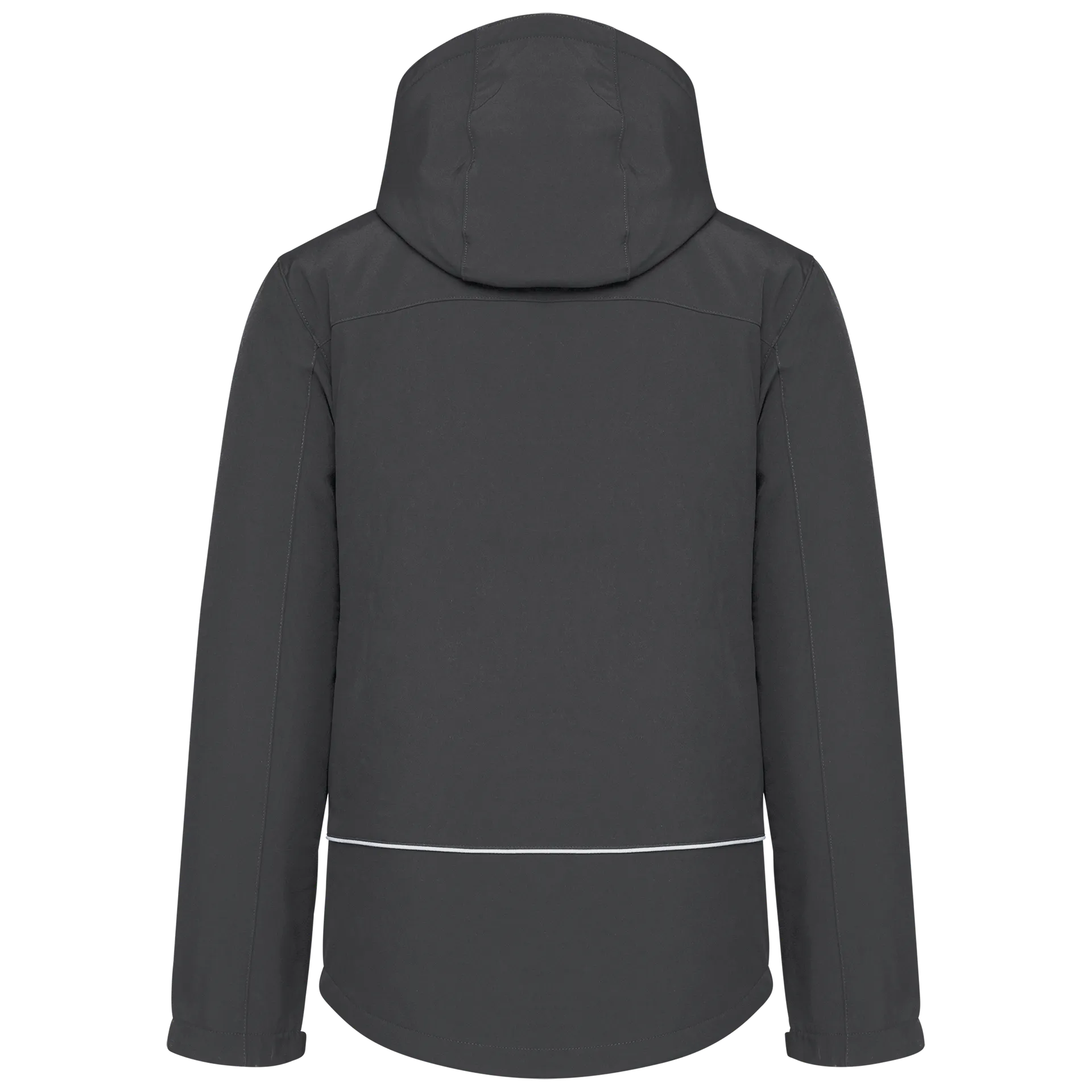 Herrenparka Softshell wattiert mit Kapuze