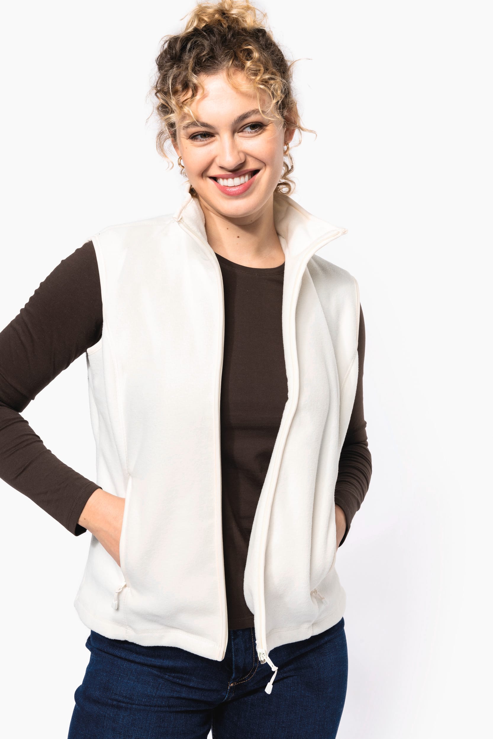 Mikrofleece-Bodywarmer für Damen