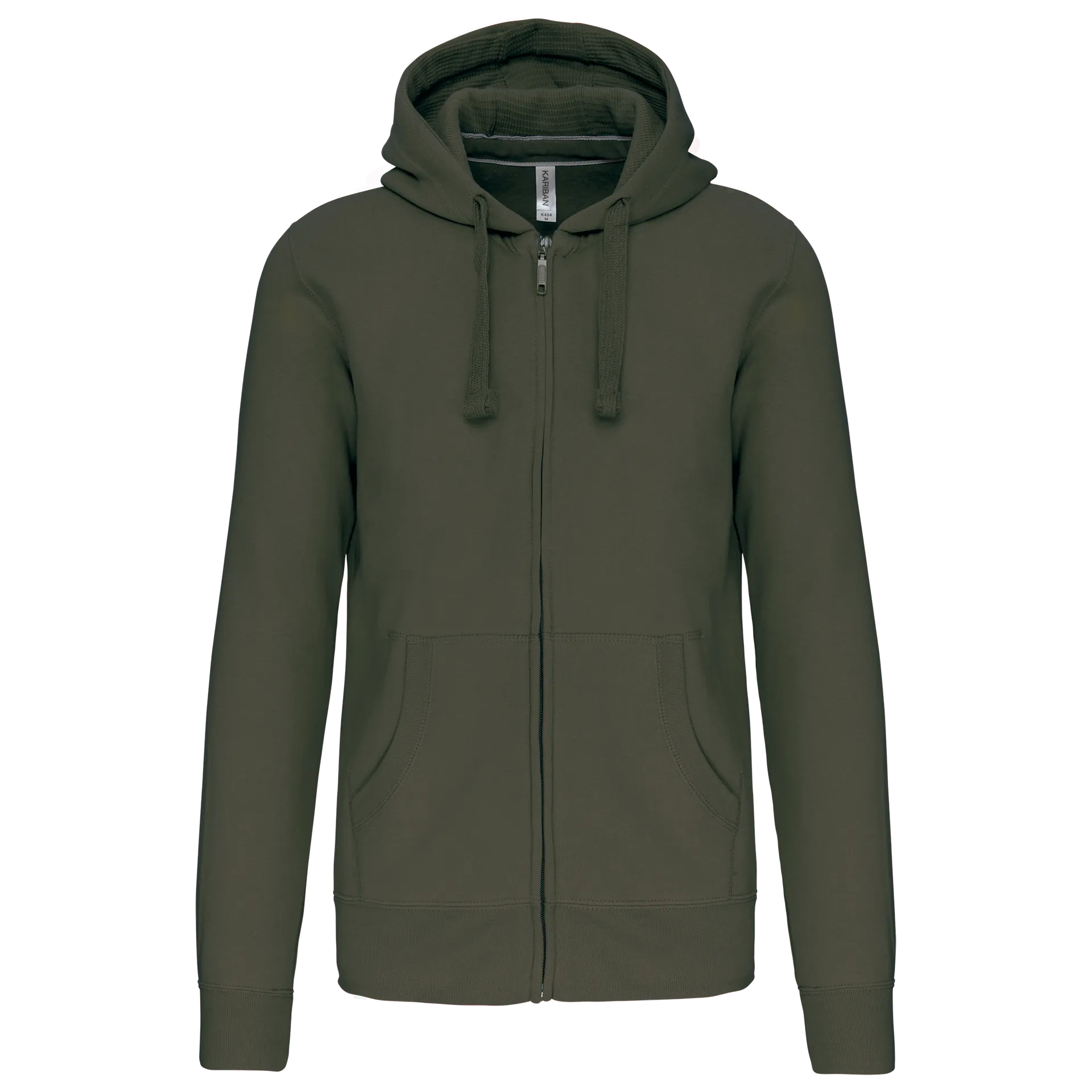 KAPUZENSHIRT MIT REIßVERSCHLUSS