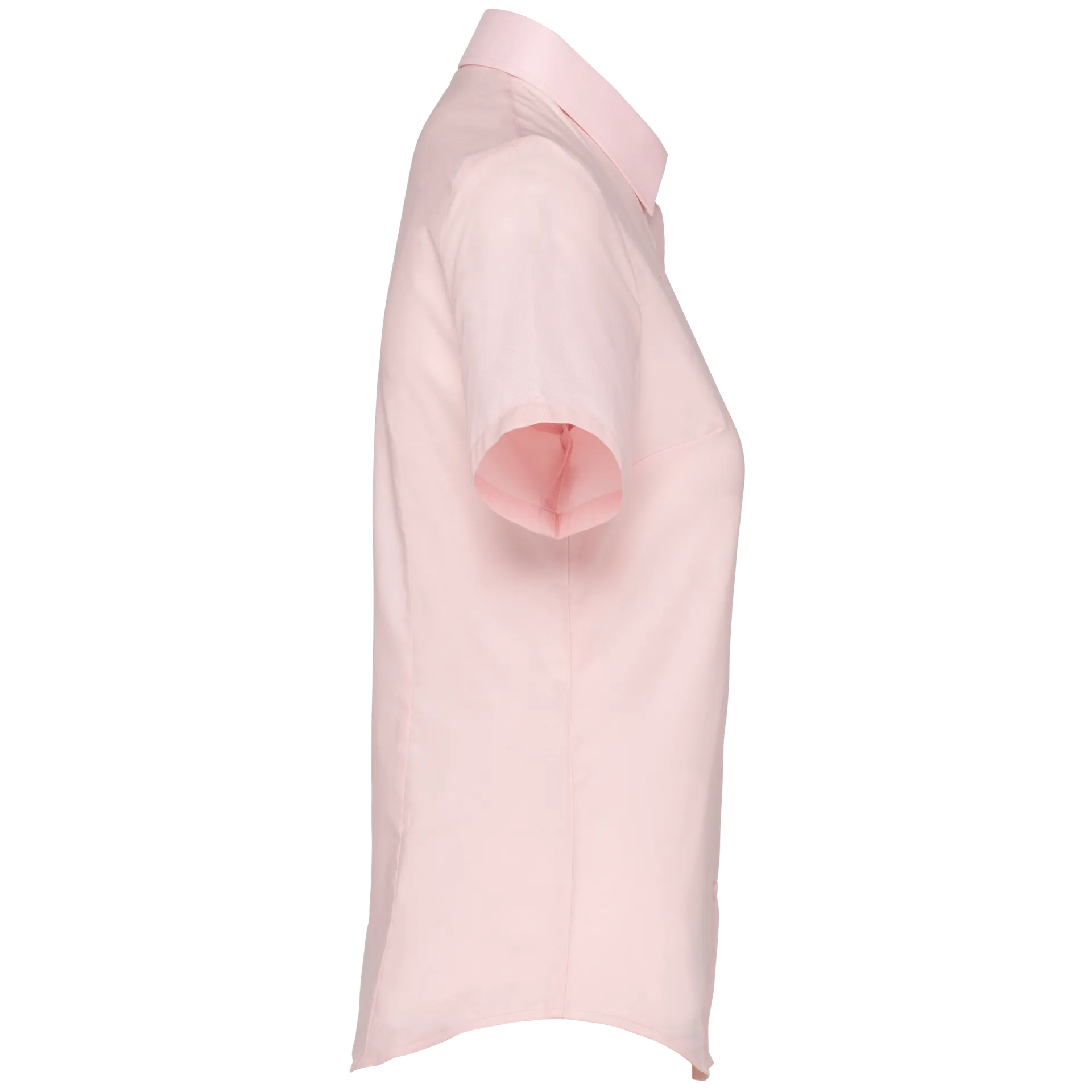 Damen Oxford Kurzarmbluse